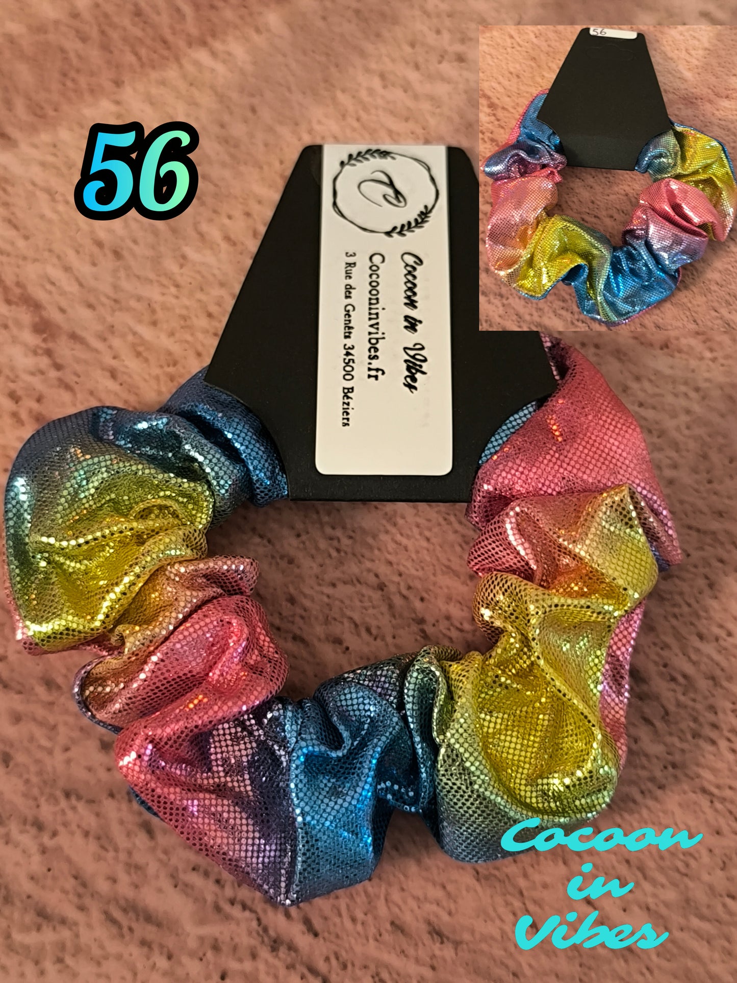 Chouchous Sirène Irisés Double Face 2 en 1