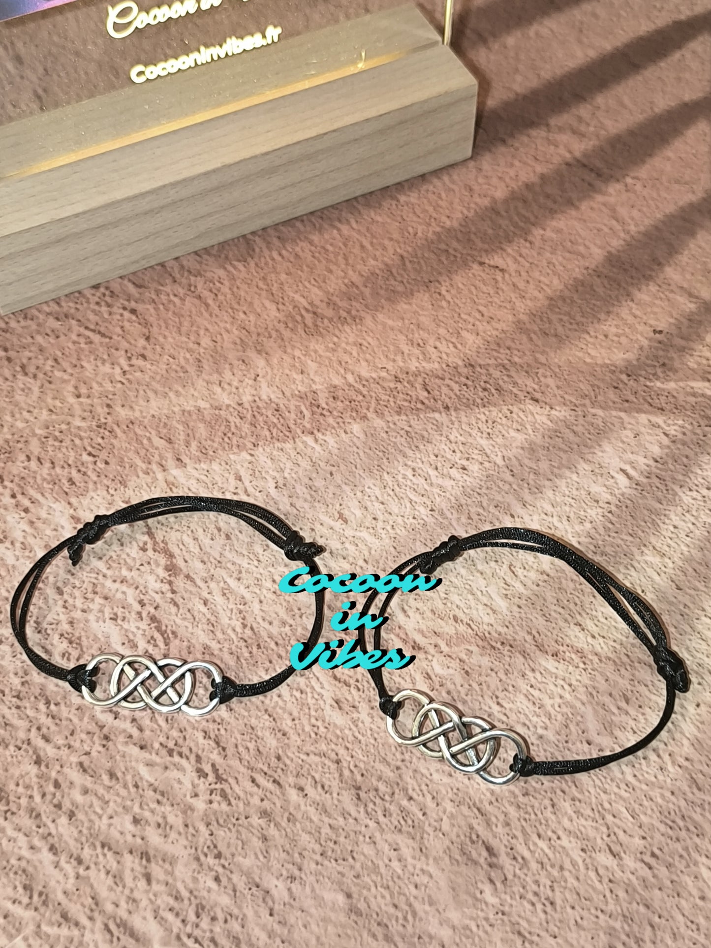 Bracelets de couple artisanaux – Double Infini, stylés et symboliques