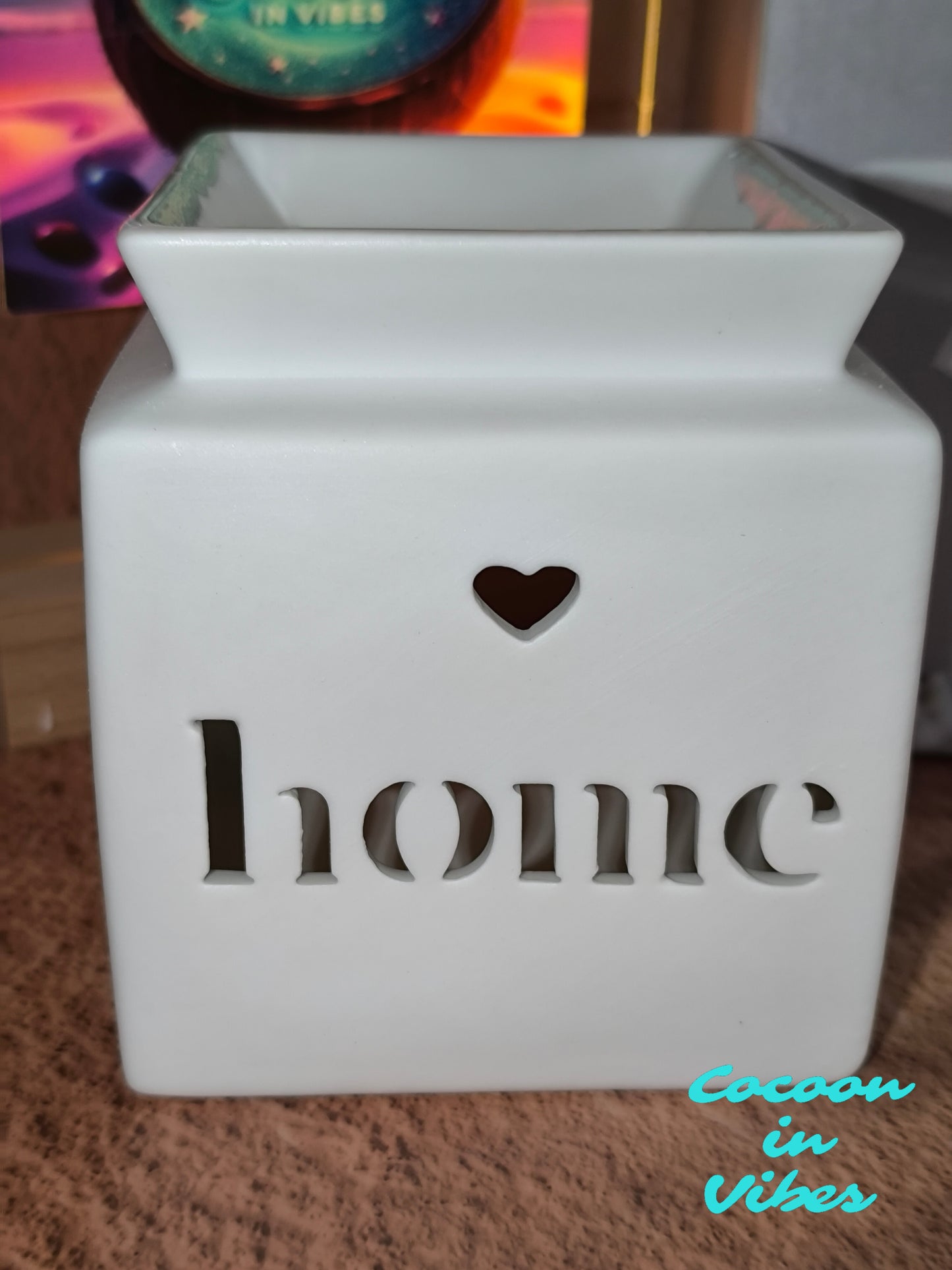 Diffuseur Carré "HOME" – Élégance et Cocooning