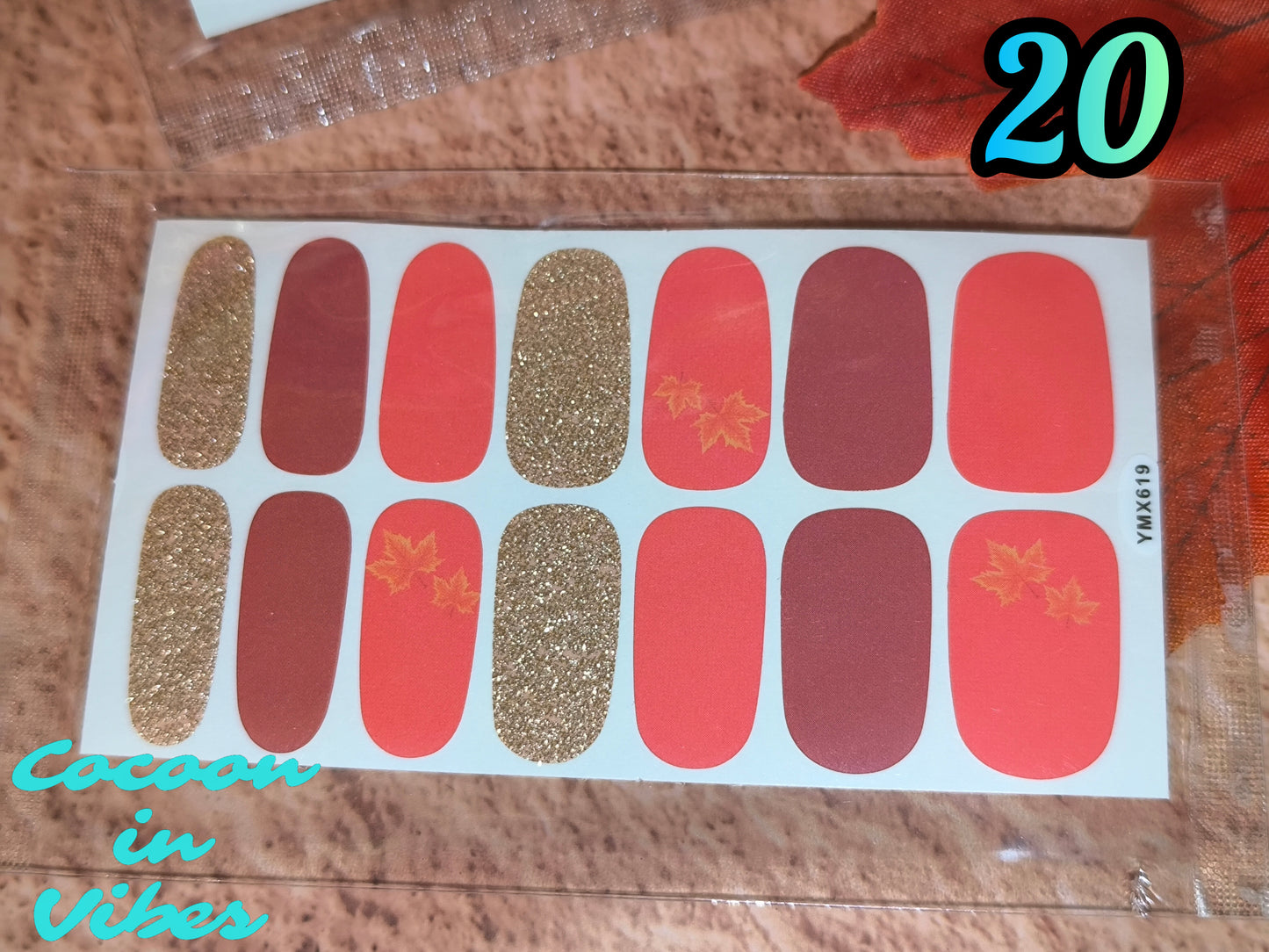 Collection Automne – Manucures Autocollantes