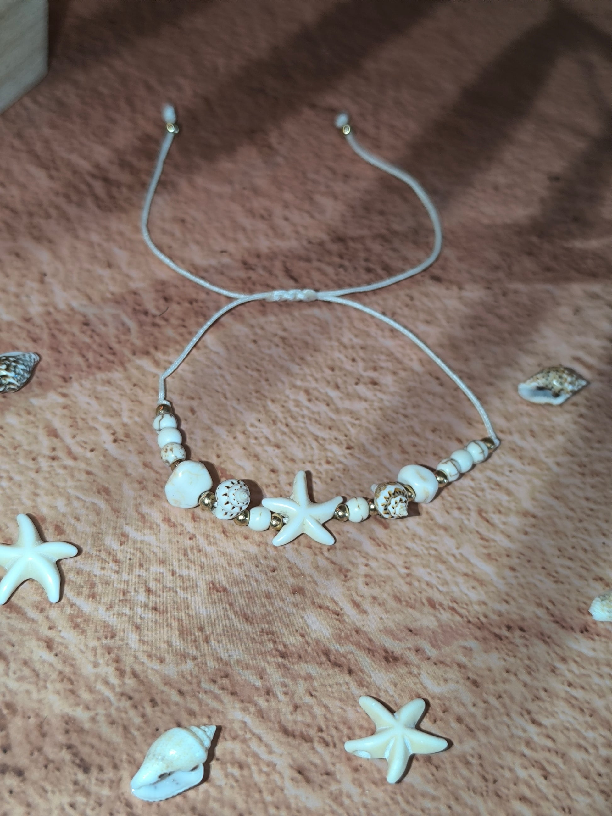 Bracelets Esprit Océan & Plage - Perles, coquillages et Etoile
