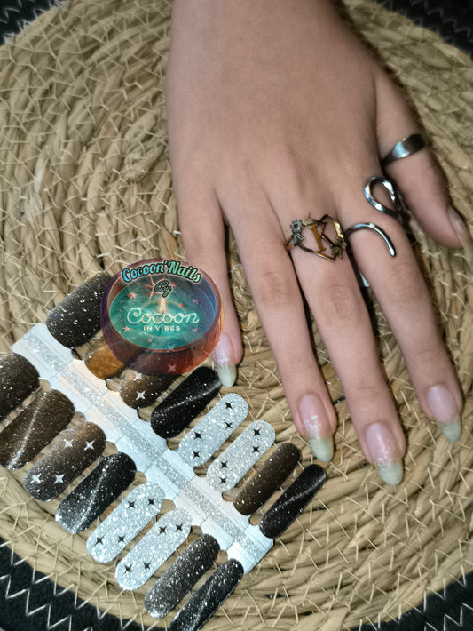 Cocoon’Nails – Rêve Astral,  Quand la magie du ciel étoilé illumine vos ongles…