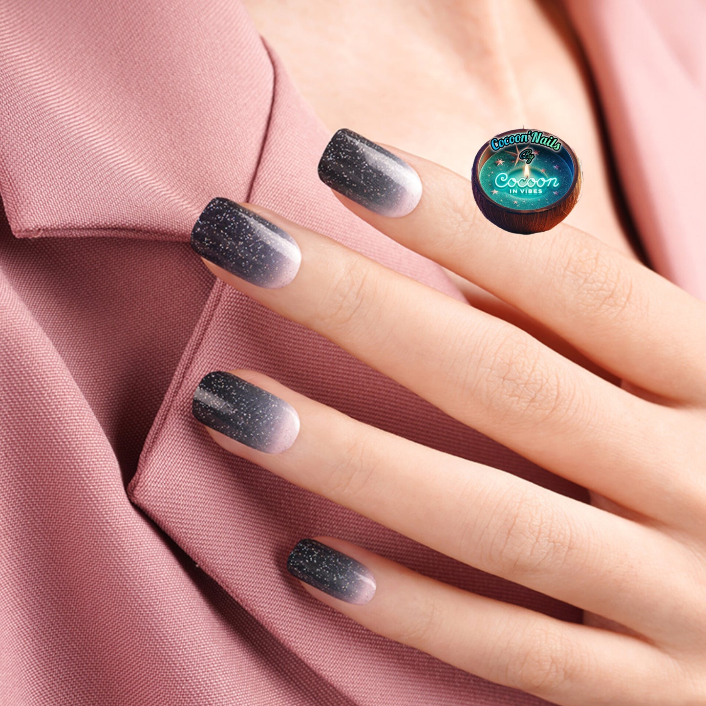 Cocoon’Nails – Twilight Star 🌌 Un ciel étoilé au bout des doigts !