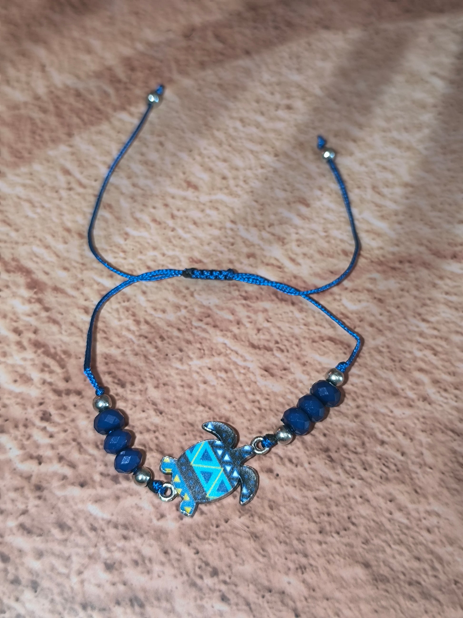 Bracelet Enfant Tortue Colorée – Esprit Plage & Aventure