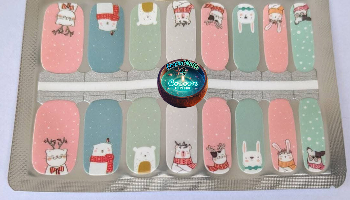 Cocoon’Nails – Polaire Friends : la magie hivernale au bout des doigts