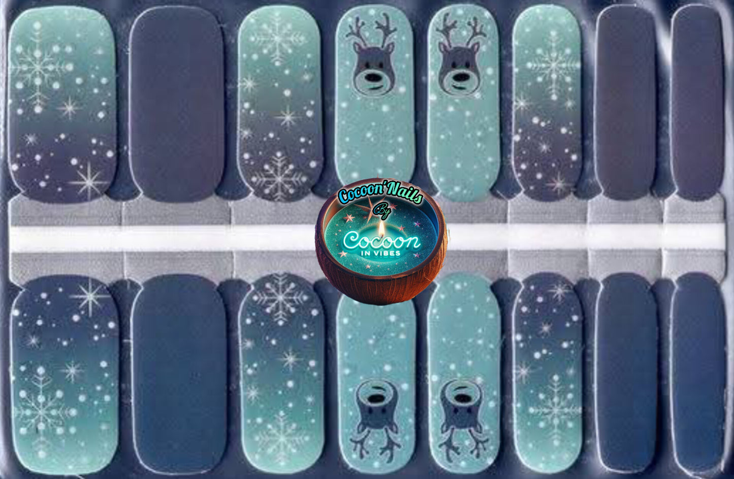 Cocoon’Nails – Blue Winter Dream : la douceur glacée au bout des doigts