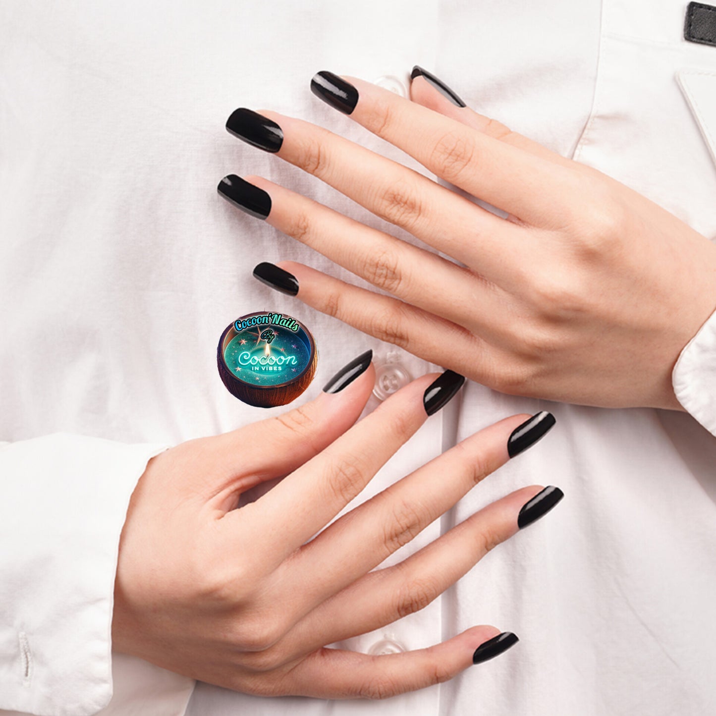 Cocoon’Nails – Black Velvet : l’élégance absolue au bout des doigts