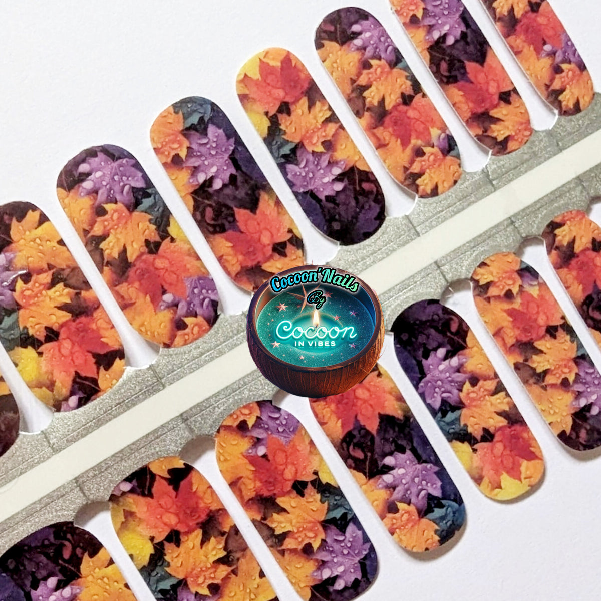 Cocoon’Nails Rosée d'Érable – Vernis Autocollant Kit Complet