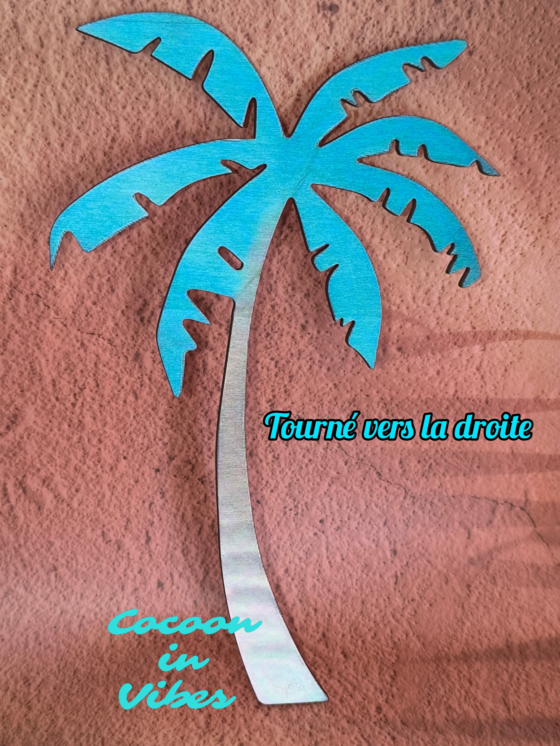 Décoration murale Palmiers Tropicaux en Bois – L’Invitation au Voyage