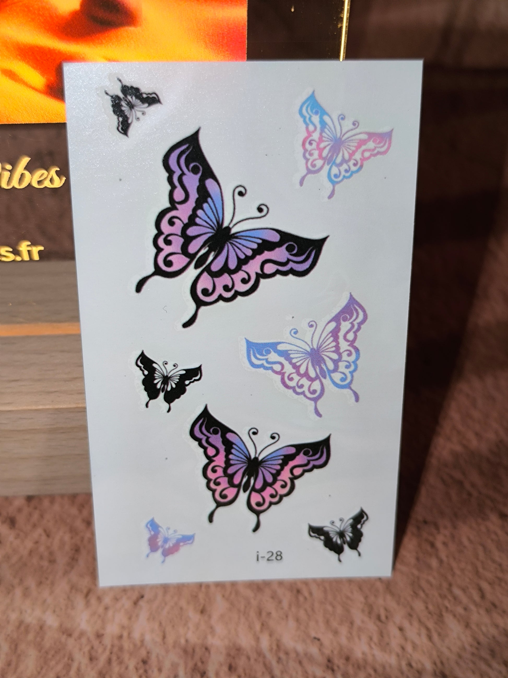 Tatouages Éphémères Papillons Ombrés – Légèreté et Poésie en 3D