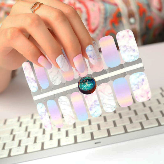 Cocoon’Nails – Douceur Marbrée
