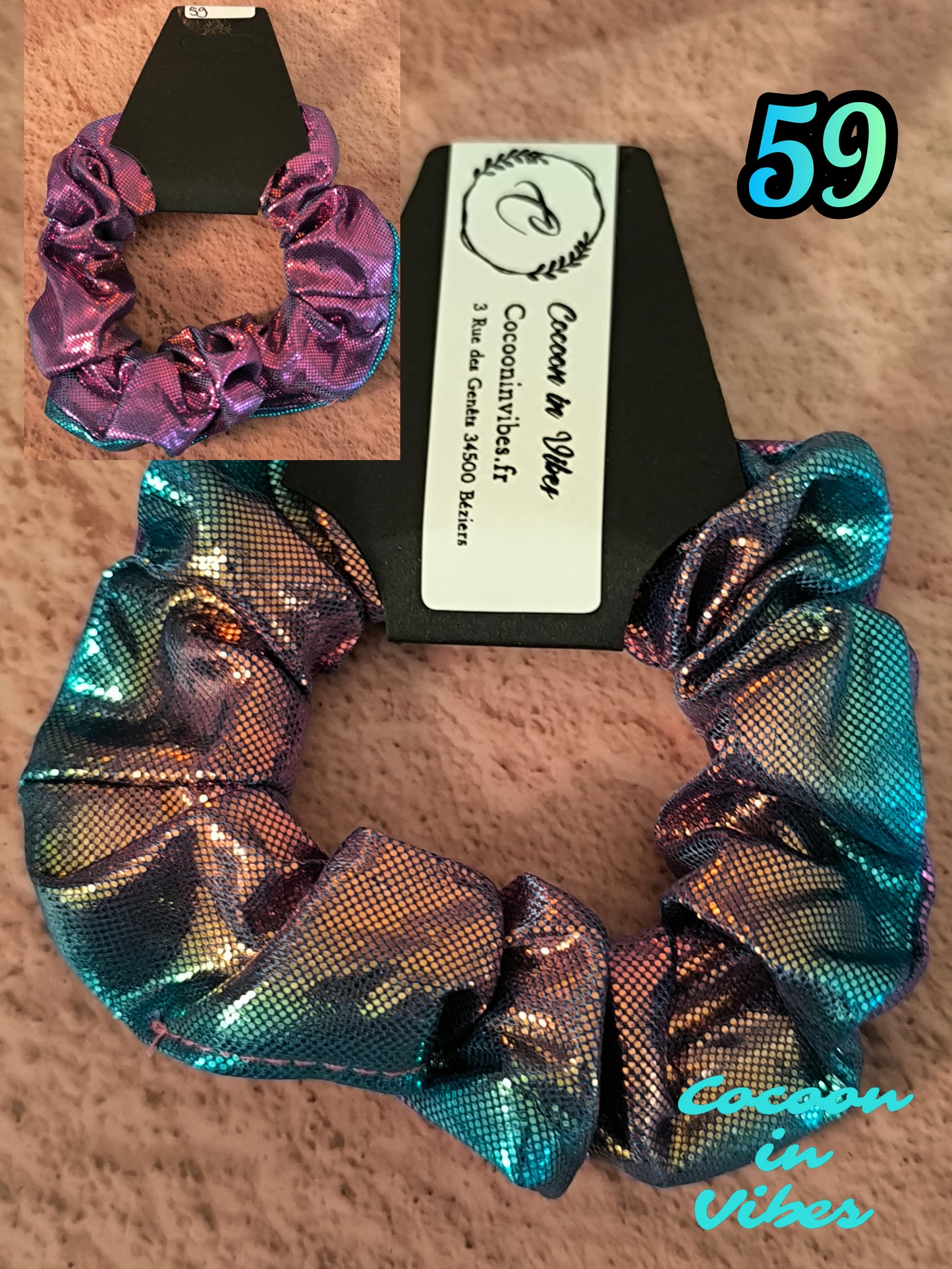 Chouchous Sirène Irisés Double Face 2 en 1