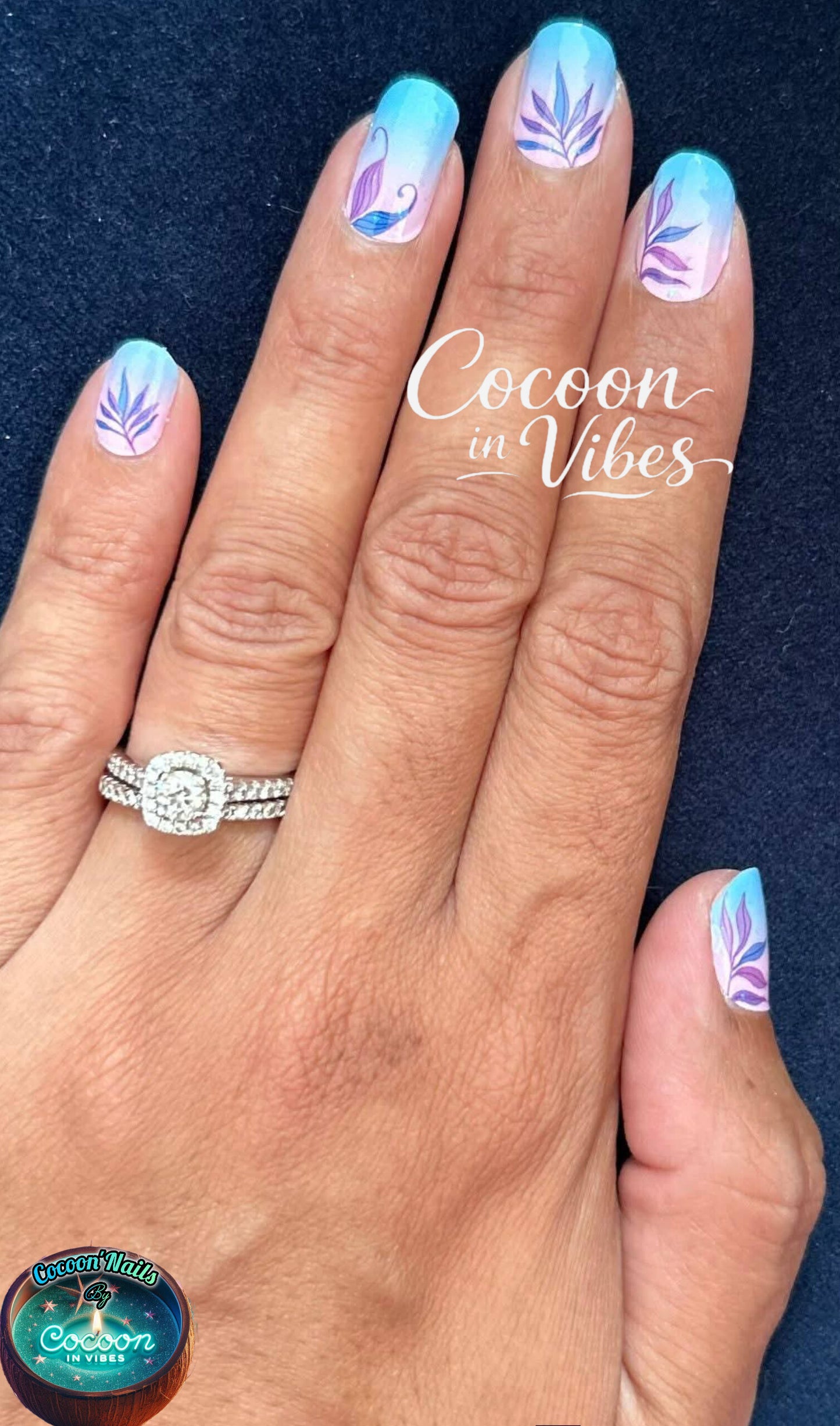 Cocoon’Nails Aura Tropicale – Vernis Autocollant Kit Complet