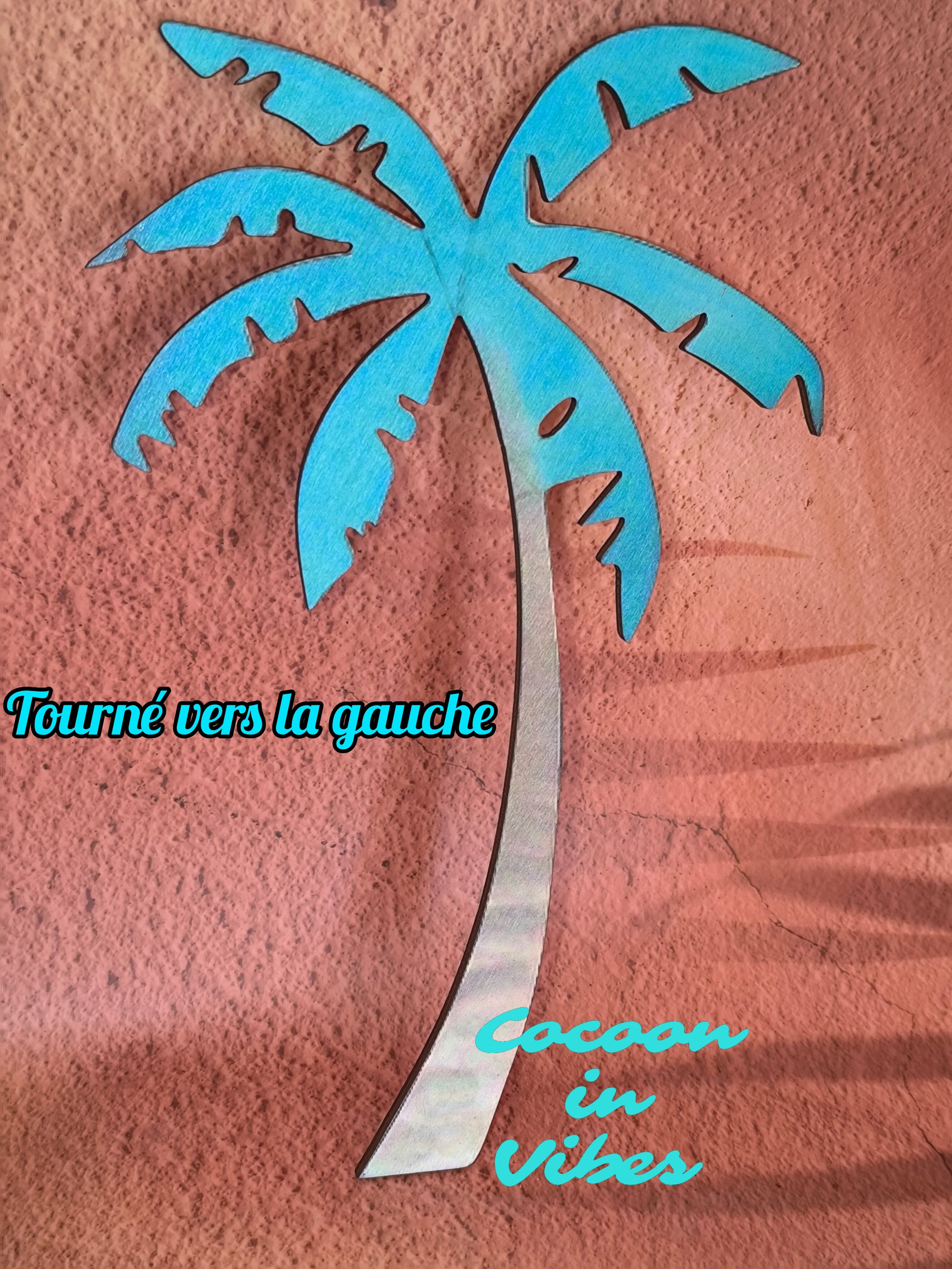 Décoration murale Palmiers Tropicaux en Bois – L’Invitation au Voyage
