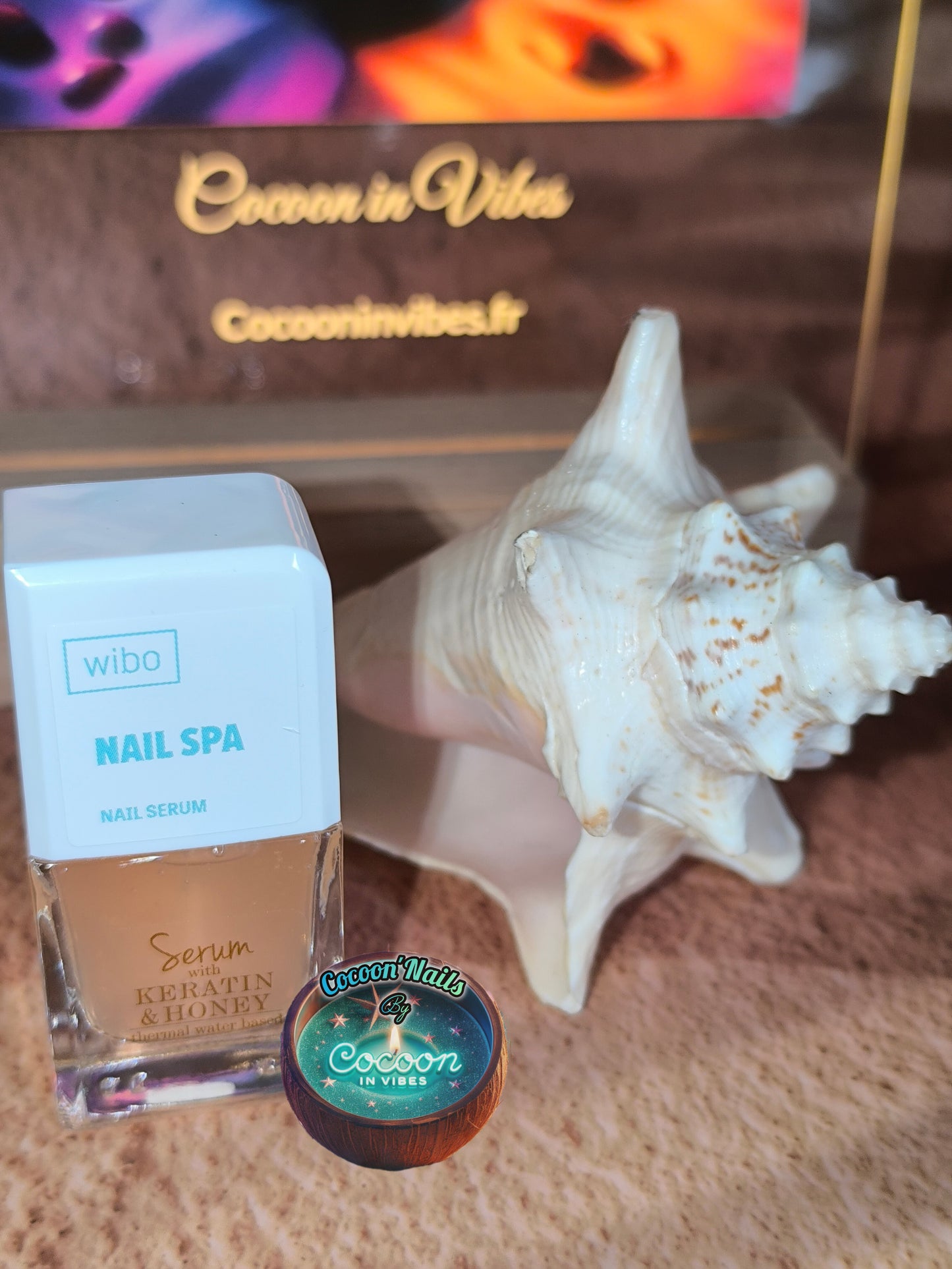 Sérum Régénérant Ongles Kératine & Miel – Soin Profond Cocoon’Nails