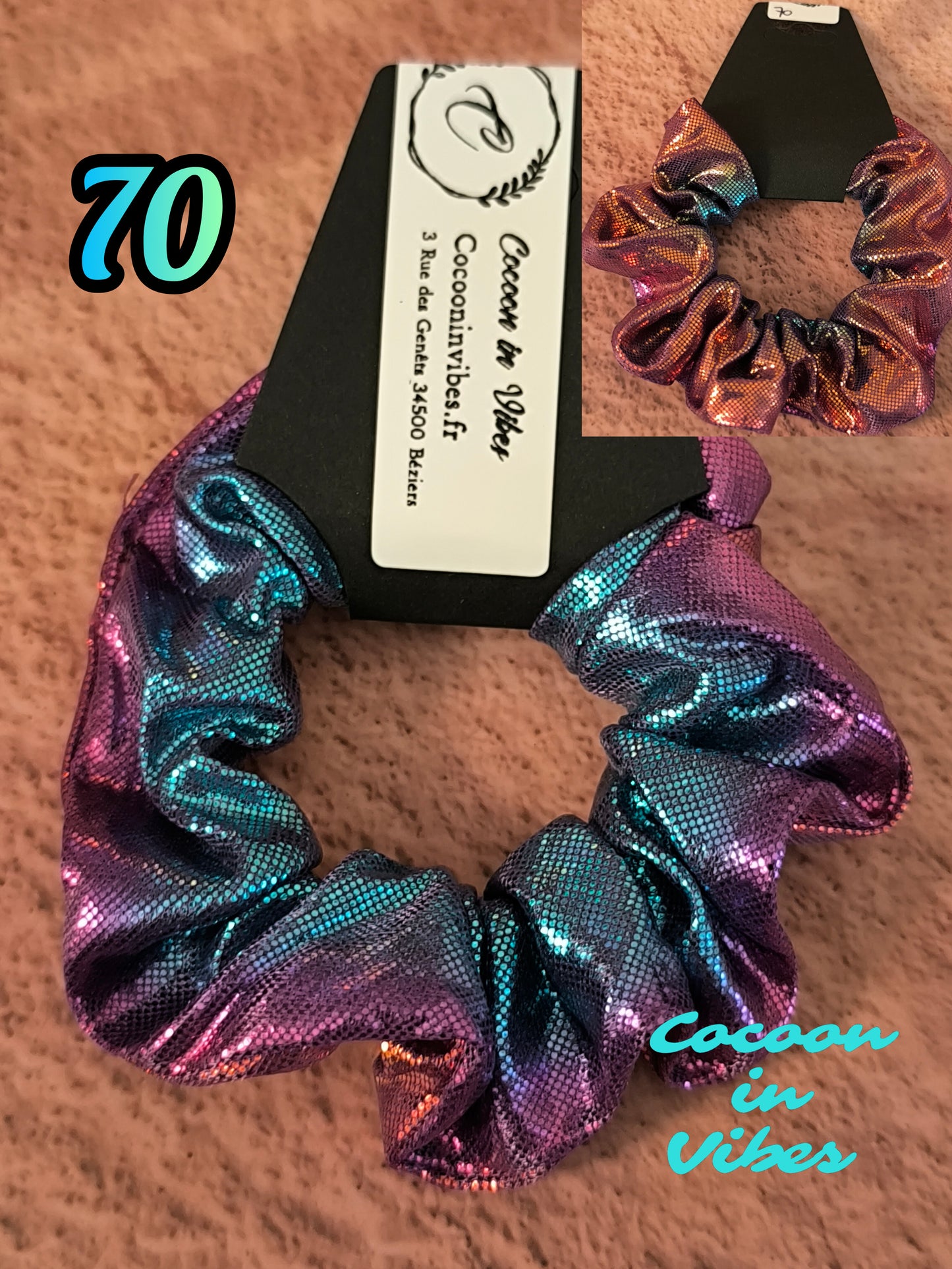 Chouchous Sirène Irisés Double Face 2 en 1