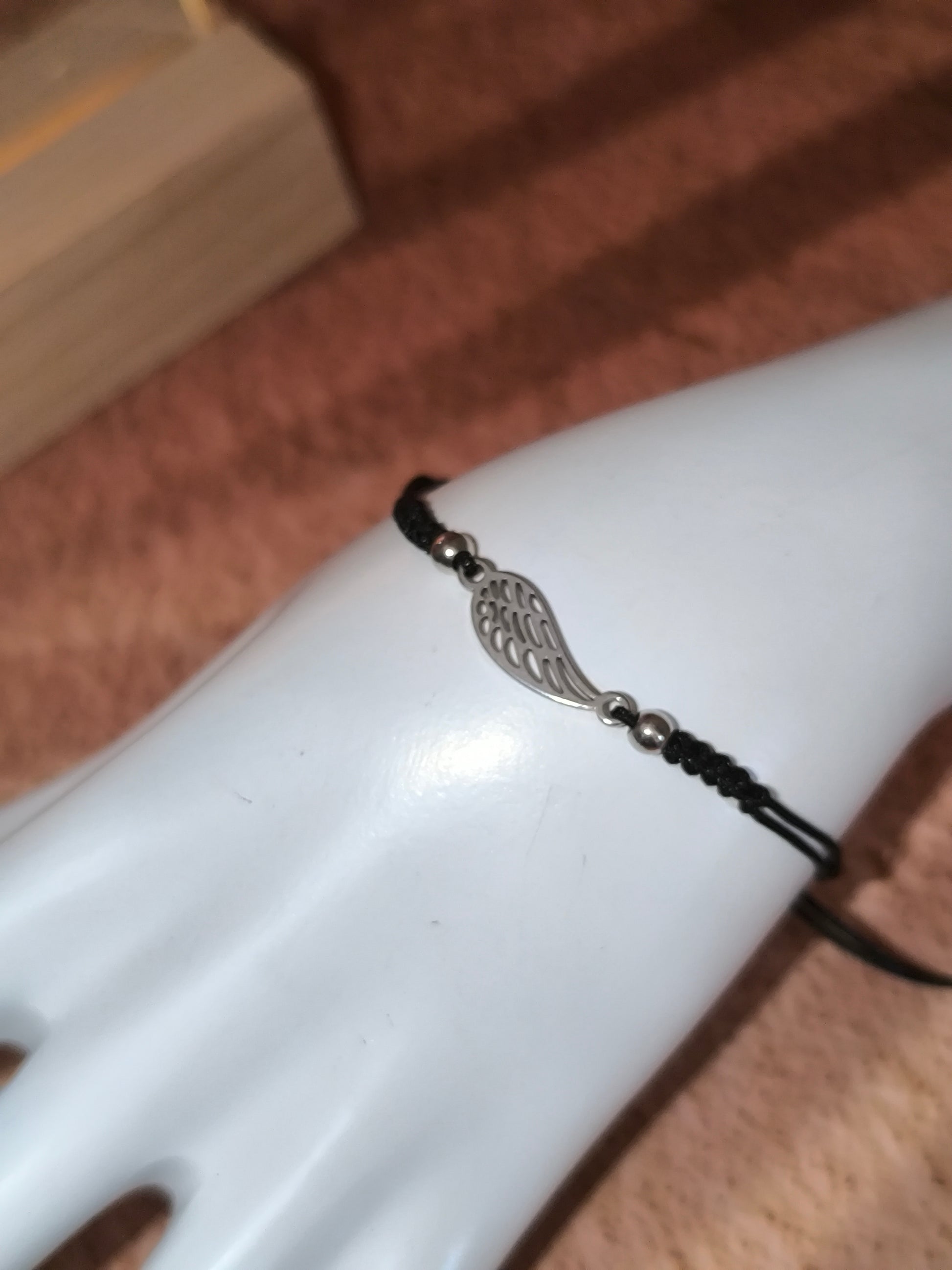 Bracelet Plaque finement Découpée en acier inoxydable – Petit Trésor à Porter