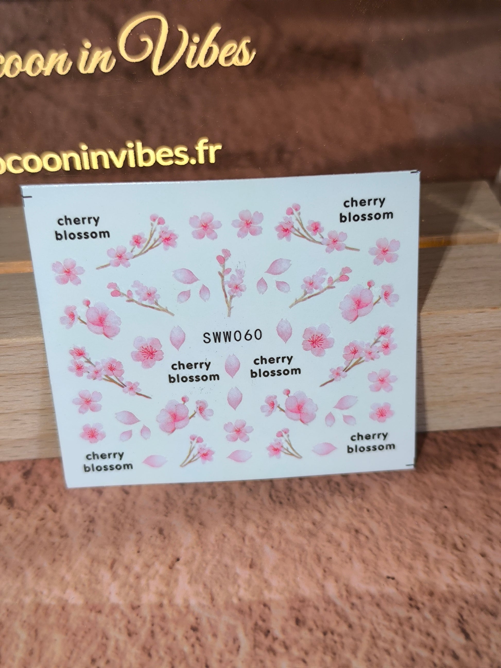 Stickers Ongles Fleurs & Cerises - Quand le printemps fleurit… jusque sur vos ongles