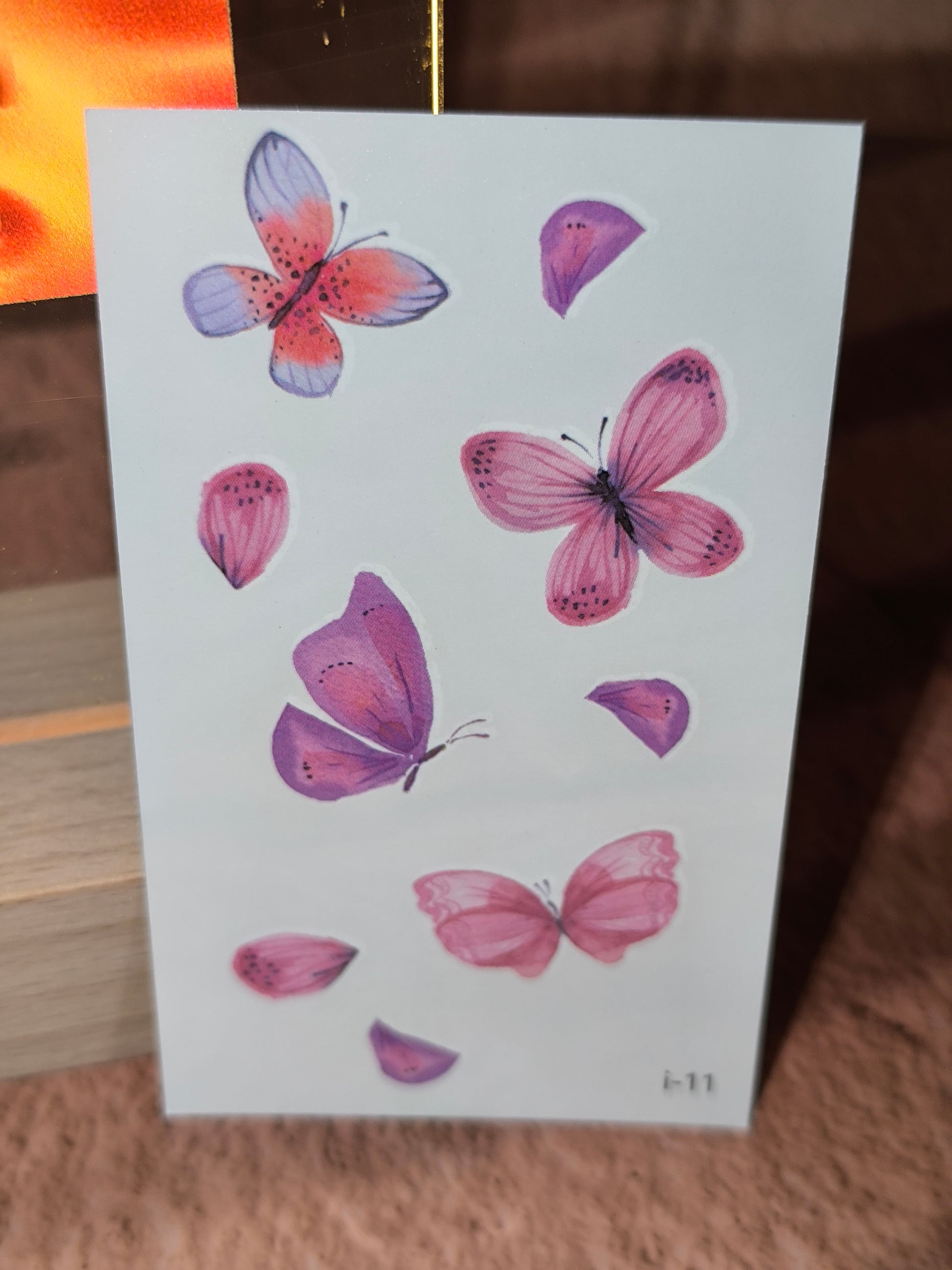 Tatouages Éphémères Papillons Ombrés – Légèreté et Poésie en 3D