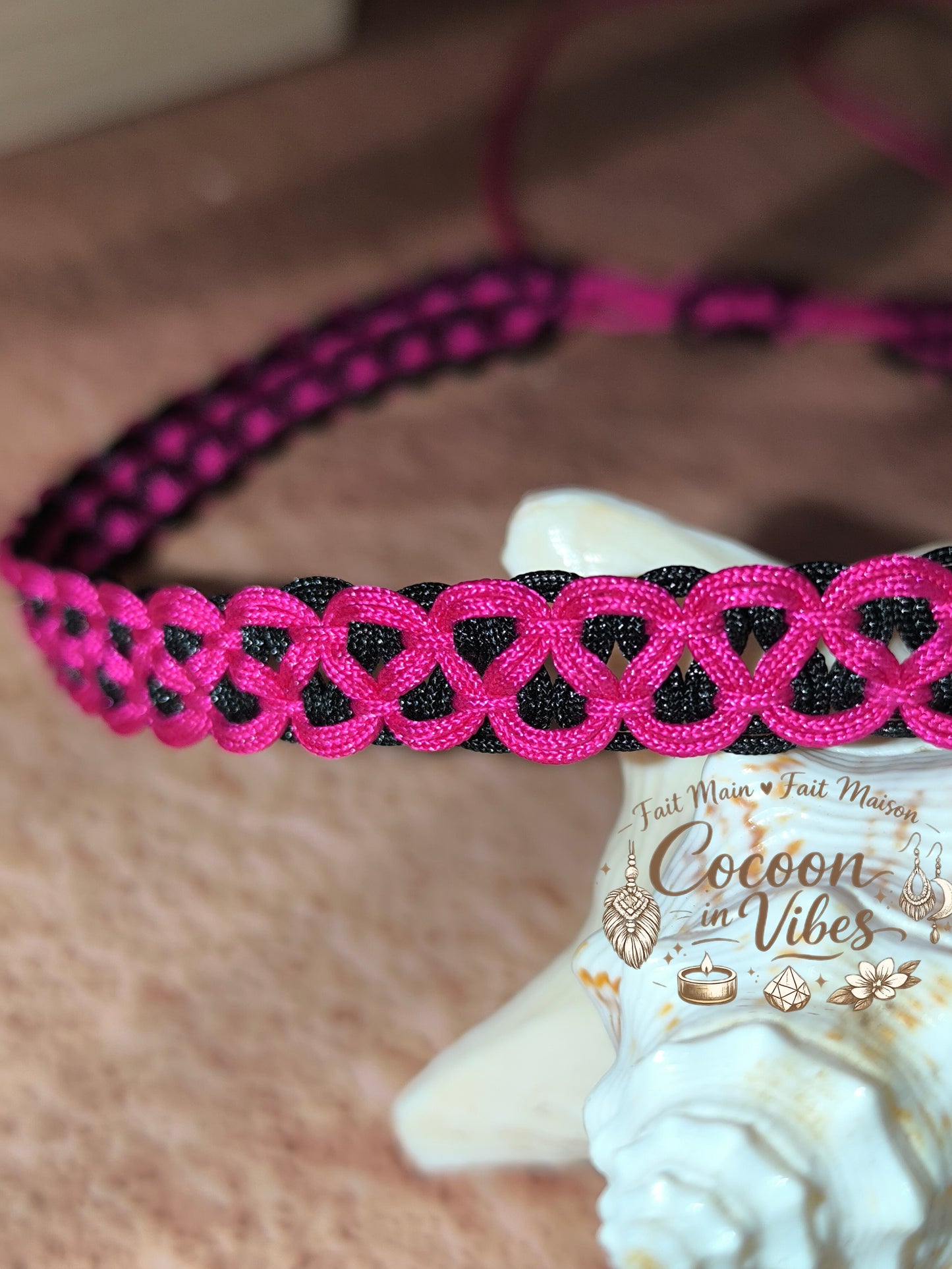 Collection Vague Entrelacée : Ras-de-cou, Bracelet & Chevillère