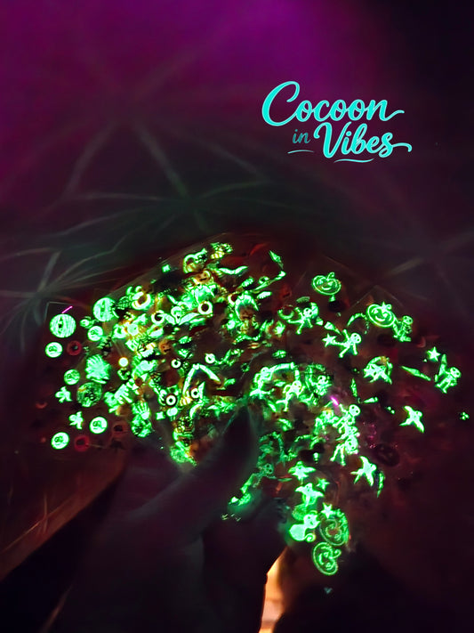 Stickers Ongles Halloween Phosphorescents