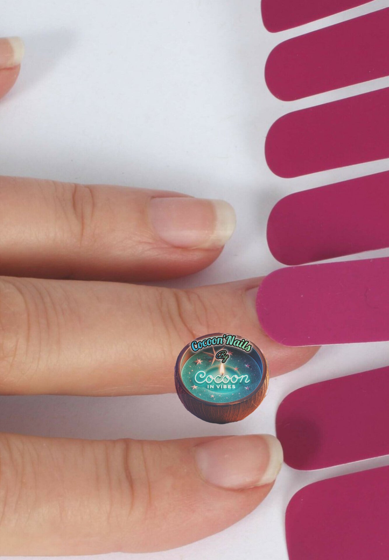 Cocoon’Nails – Framboise Givrée