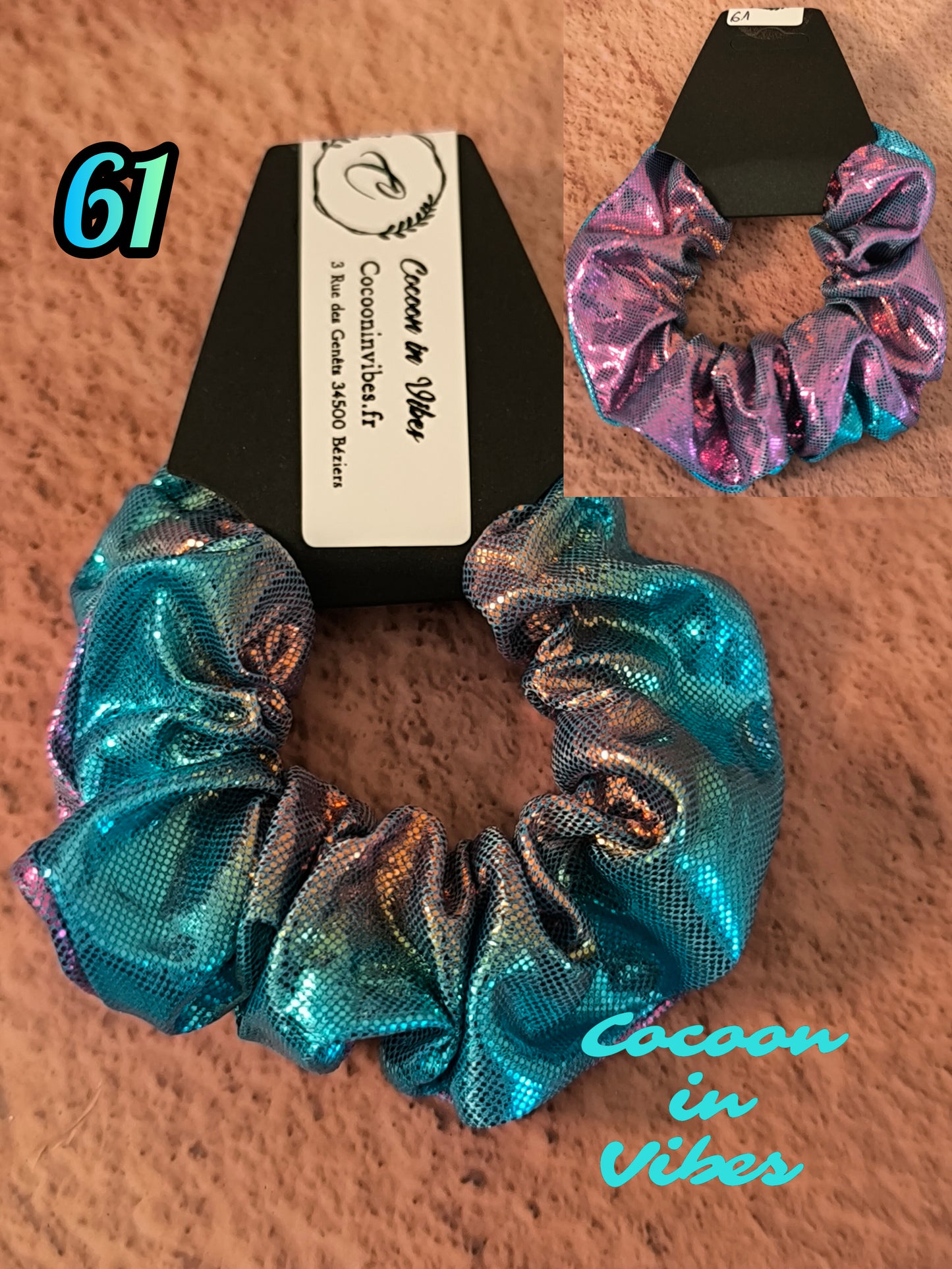 Chouchous Sirène Irisés Double Face 2 en 1