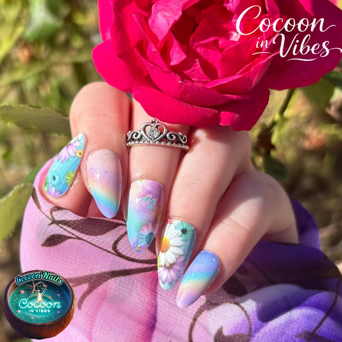 Cocoon’Nails Éclosion Magique – Vernis Autocollant Kit Complet