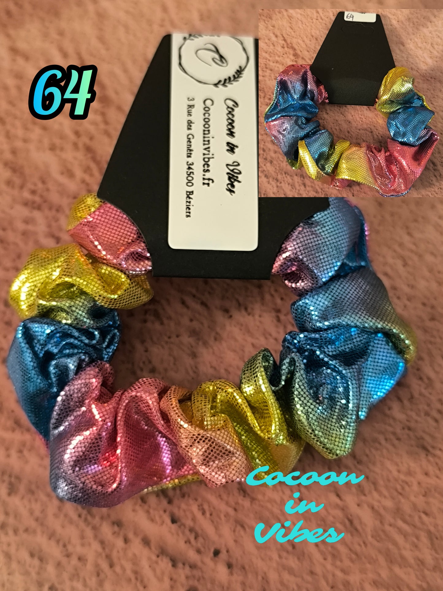 Chouchous Sirène Irisés Double Face 2 en 1