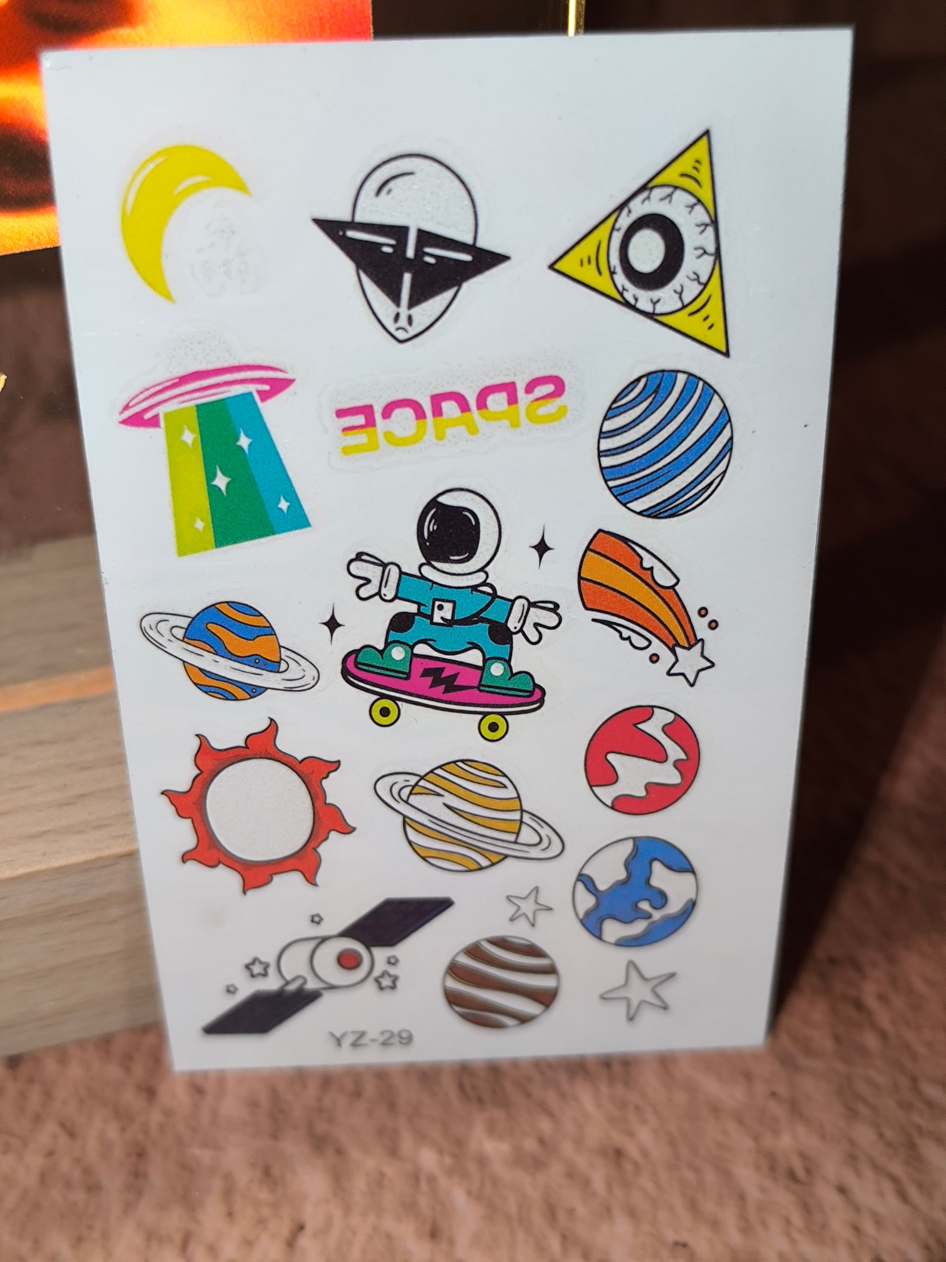 Tatouages Éphémères Enfants Phosphorescents – Petites Magies qui Brillent