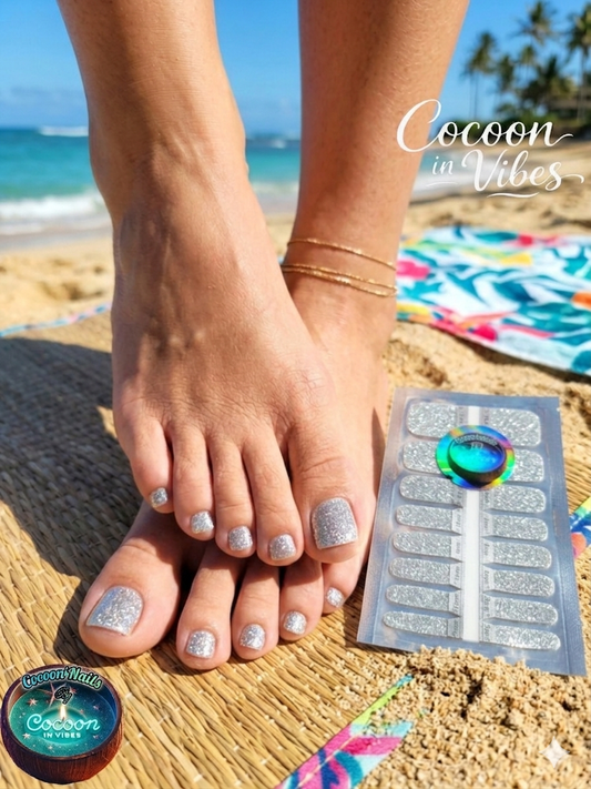 Cocoon’Nails – Summer Glitter (Pédicure)
