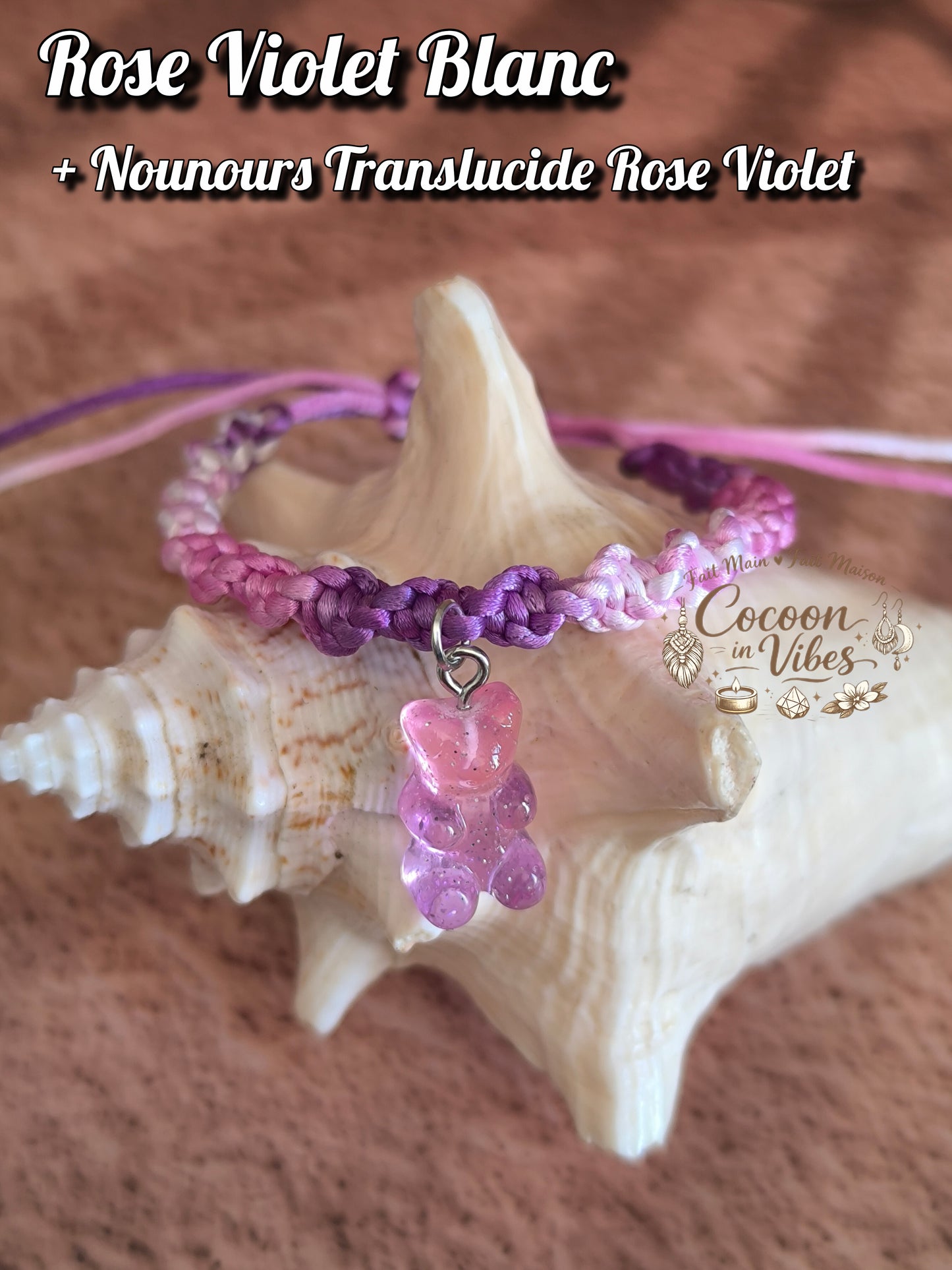 Bracelets Torsadés & Oursons Pailletés – Créations Artisanales Personnalisables
