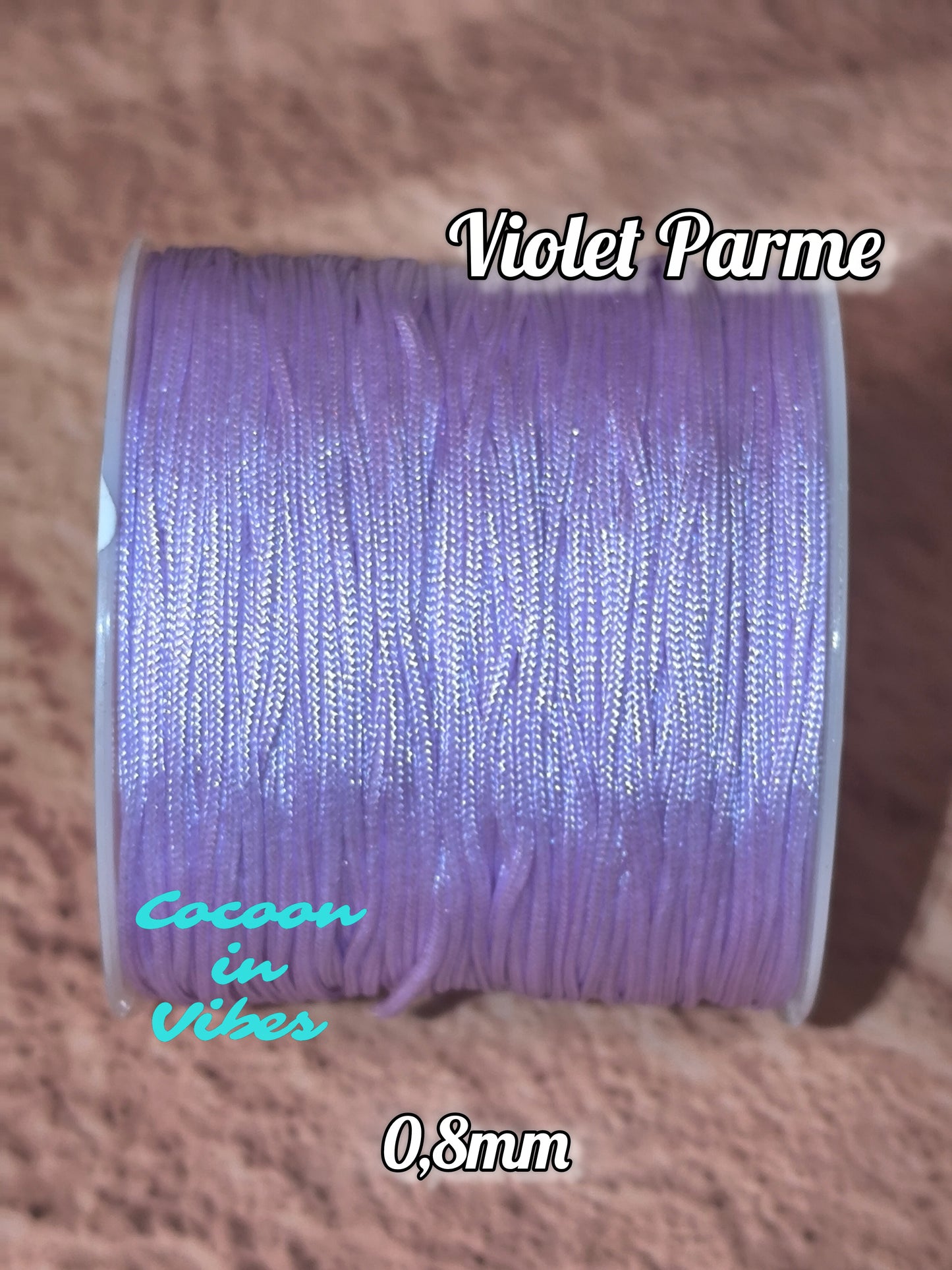 Bracelet Artisanal “Dentelle Fine Étoilée” en Macramé – Trois Or