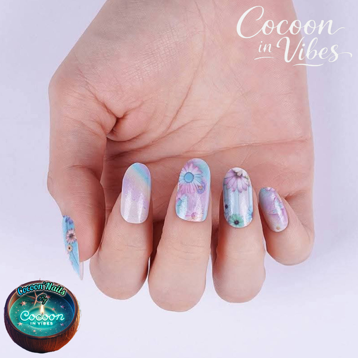 Cocoon’Nails Éclosion Magique – Vernis Autocollant Kit Complet