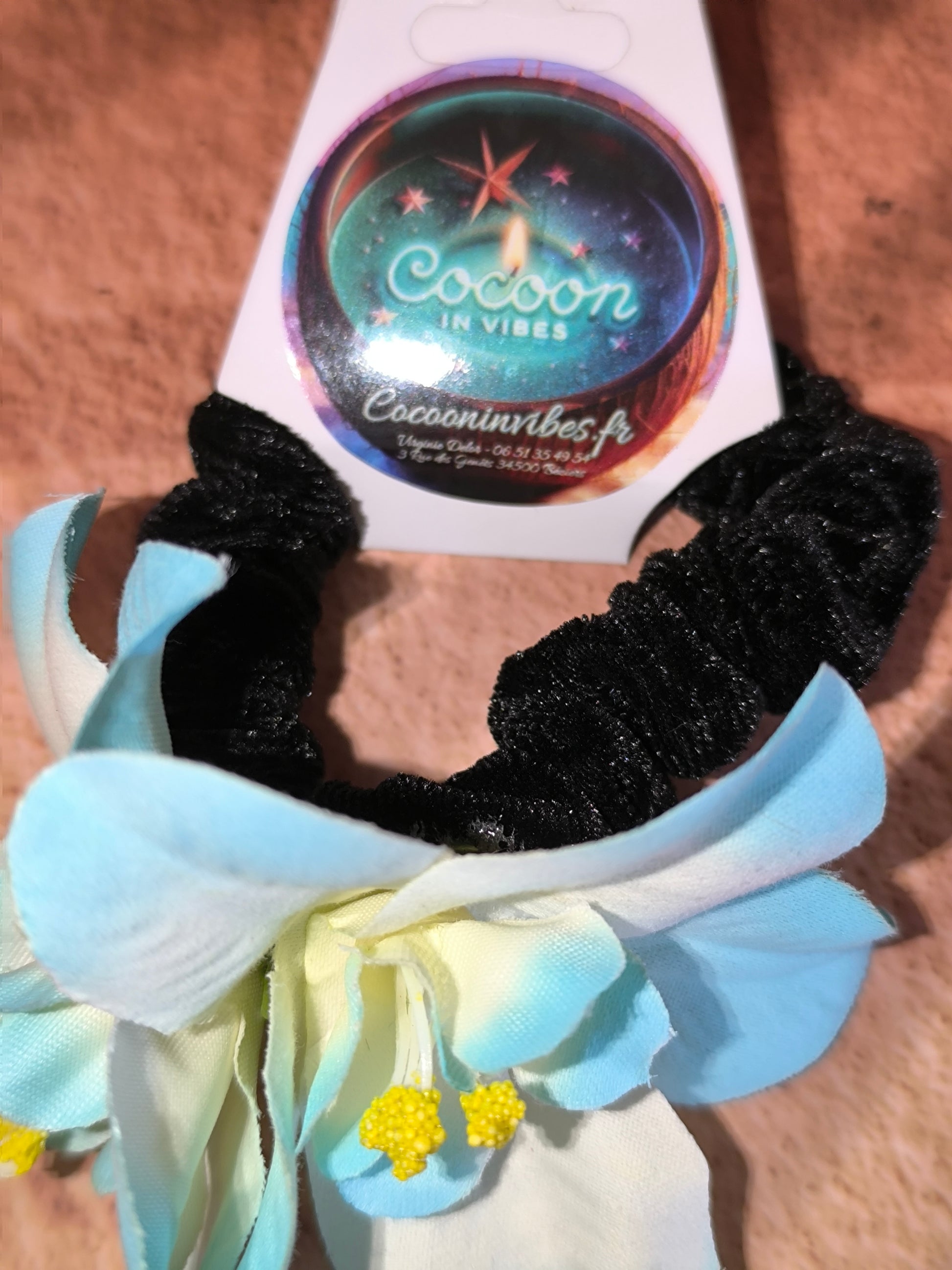 Chouchous Fleurs Tropicales - Un souffle d’ile paradisiaque dans vos cheveux…