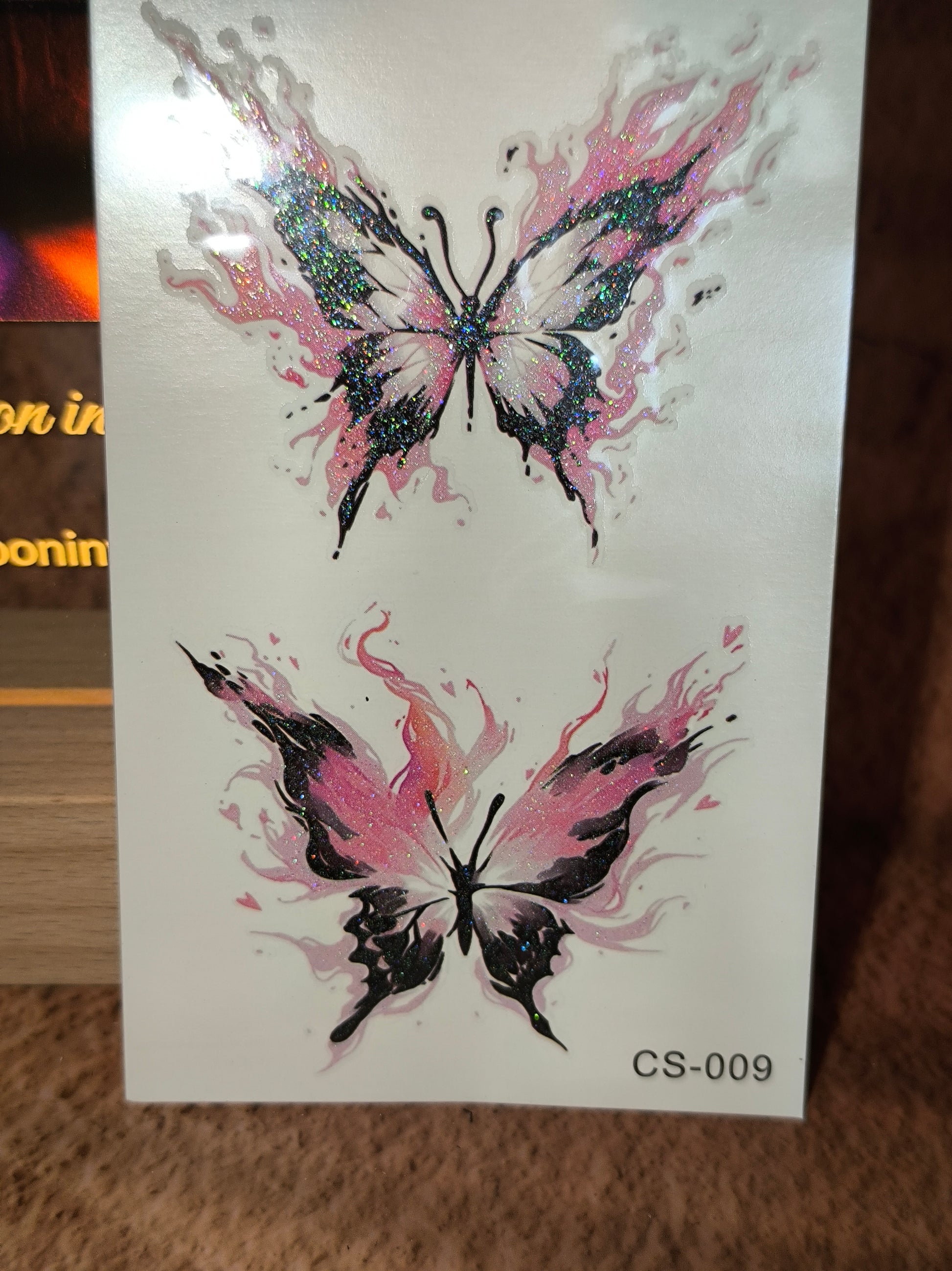 Tatouages Éphémères Papillons – Miroir de l’été sur la peau
