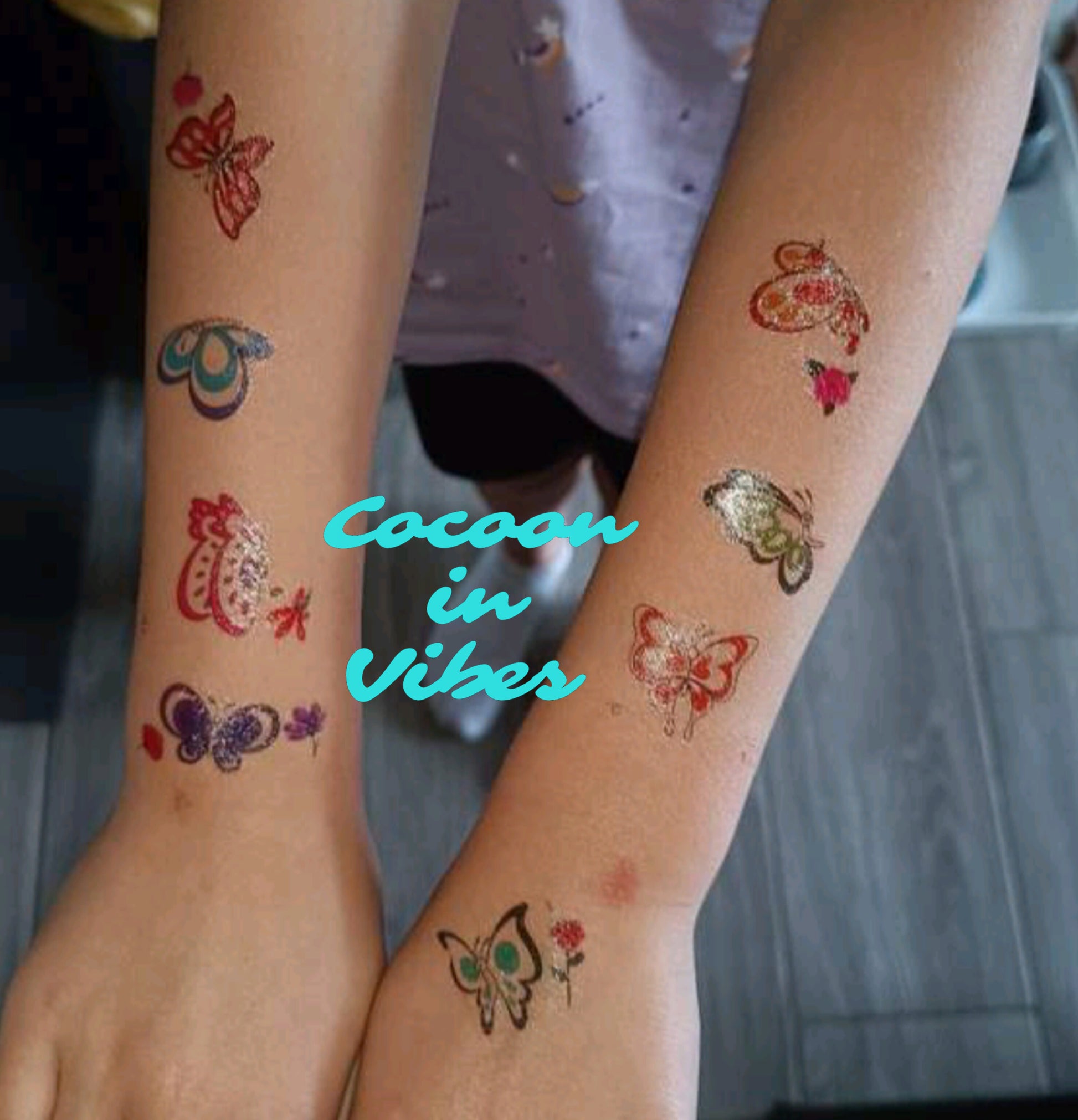 Tatouages Éphémères Enfants Phosphorescents – Petites Magies qui Brillent