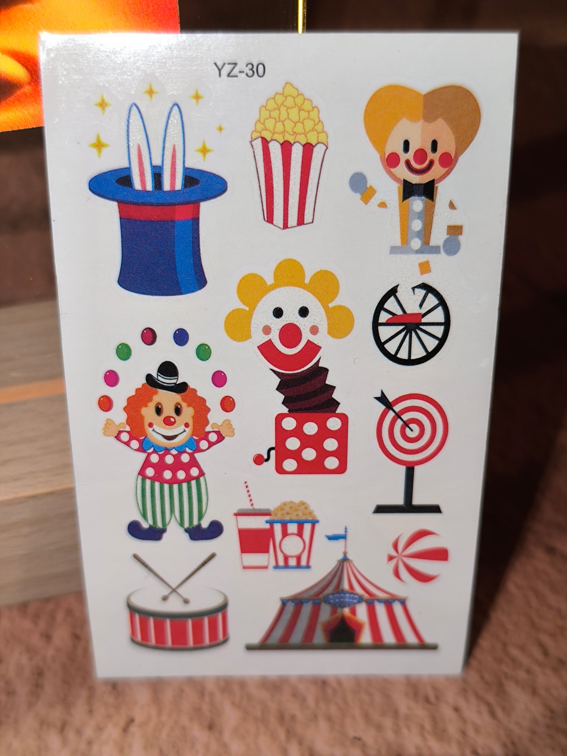 Tatouages Éphémères Enfants Phosphorescents – Petites Magies qui Brillent