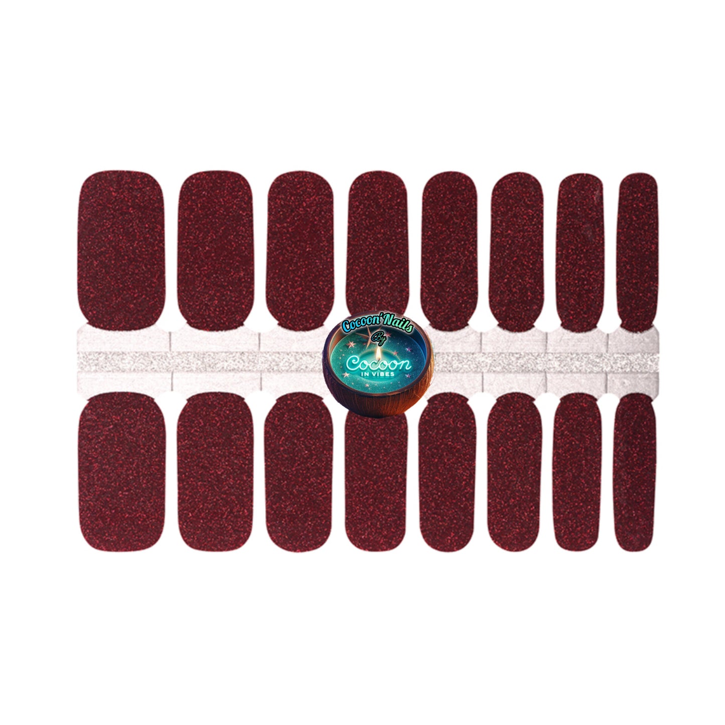 Cocoon’Nails – Bordeaux Sparkle : l’éclat chic et gourmand du vrai vernis