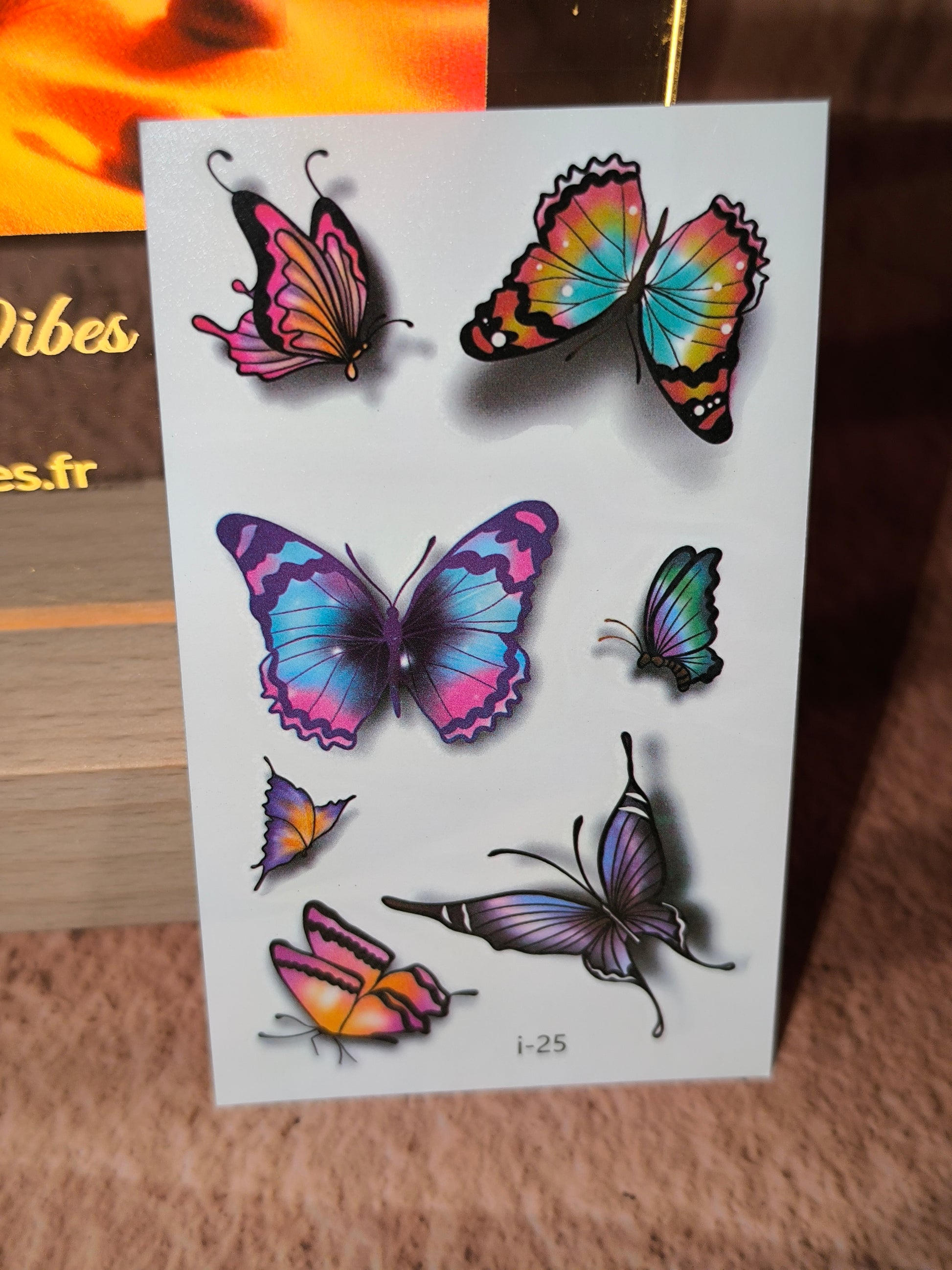 Tatouages Éphémères Papillons Ombrés – Légèreté et Poésie en 3D