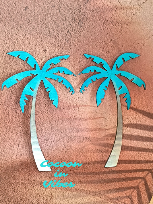 Décoration murale Palmiers Tropicaux en Bois – L’Invitation au Voyage