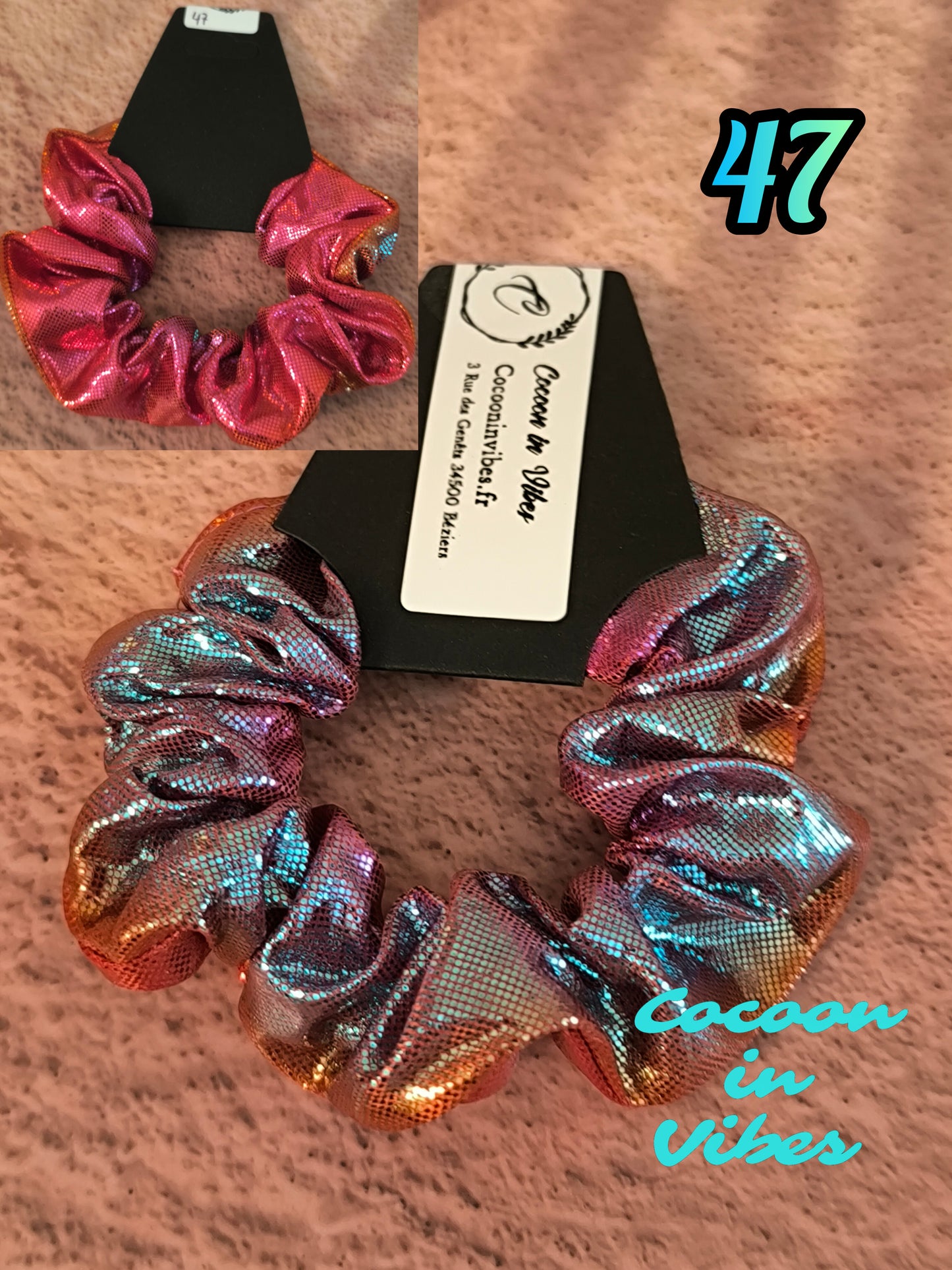 Chouchous Sirène Irisés Double Face 2 en 1