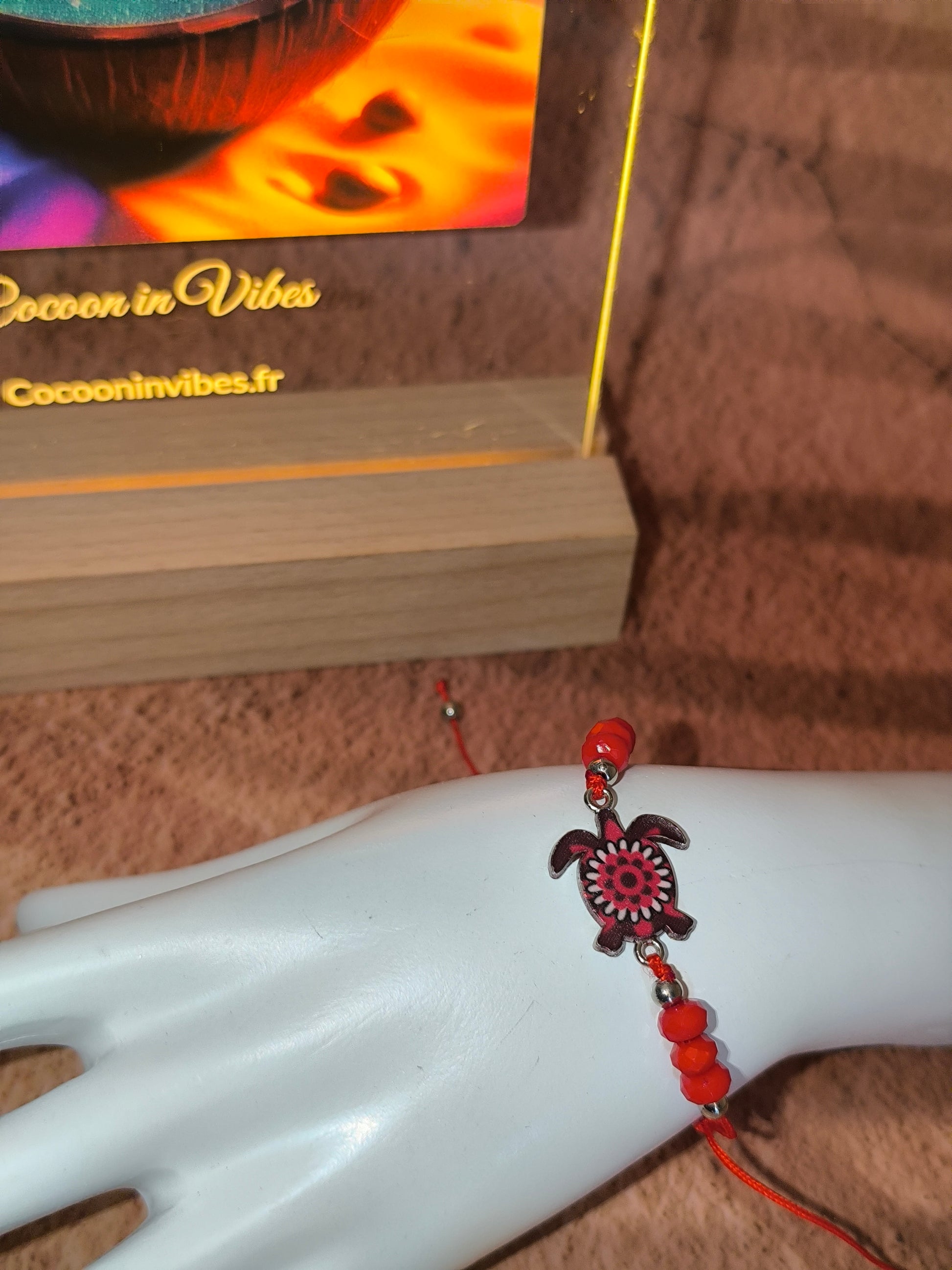 Bracelet Enfant Tortue Colorée – Esprit Plage & Aventure