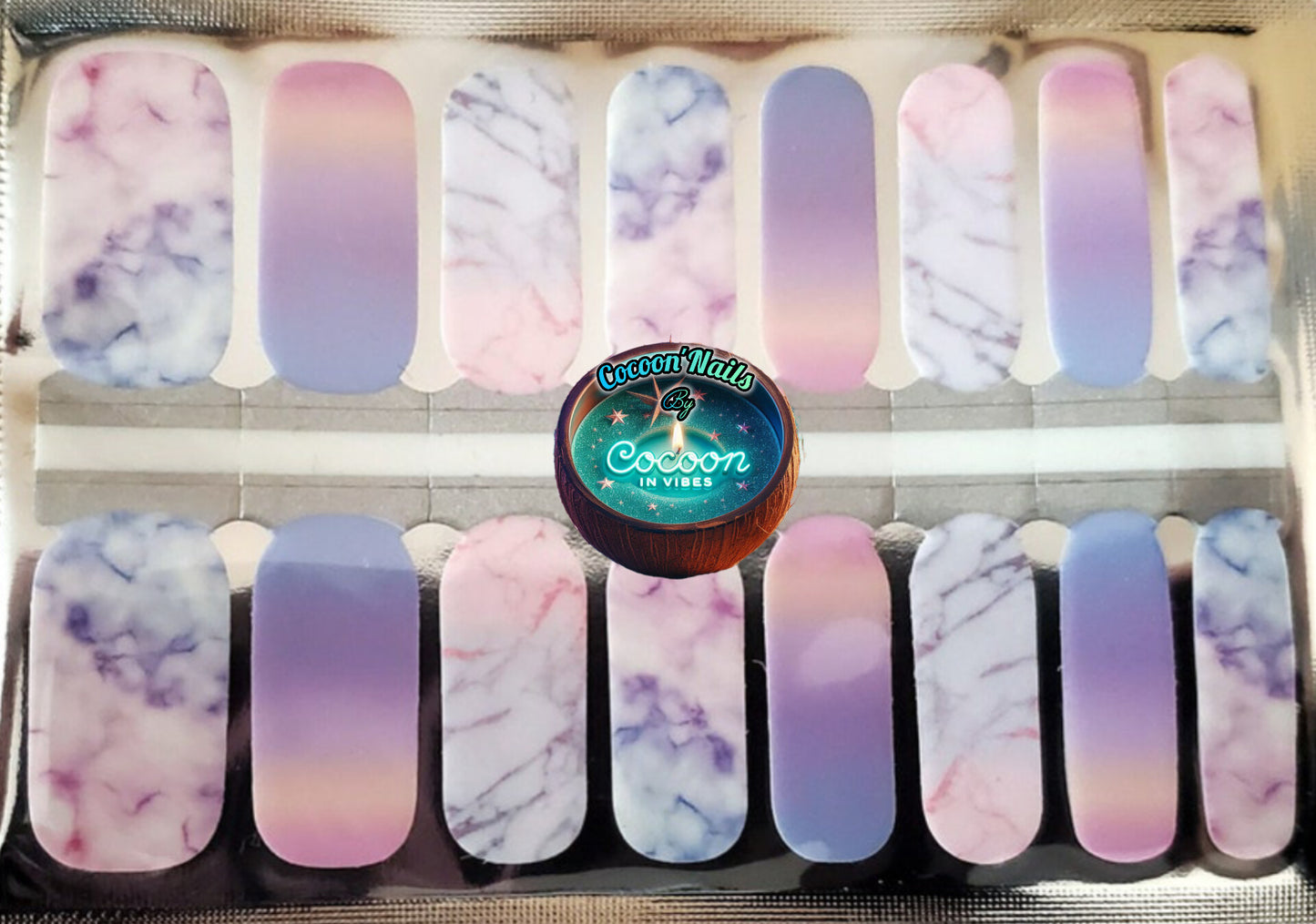Cocoon’Nails – Douceur Marbrée