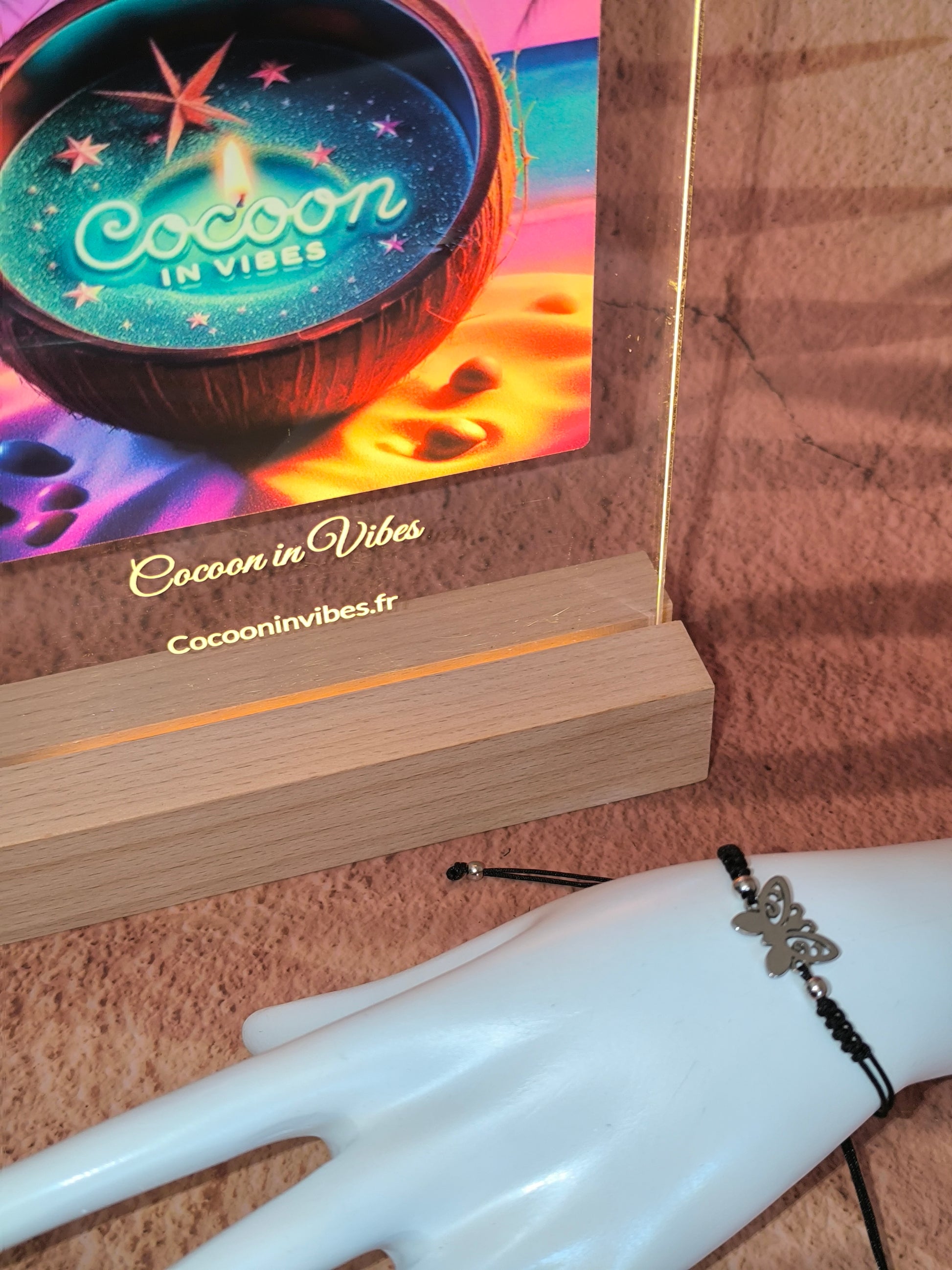 Bracelet Plaque finement Découpée en acier inoxydable – Petit Trésor à Porter