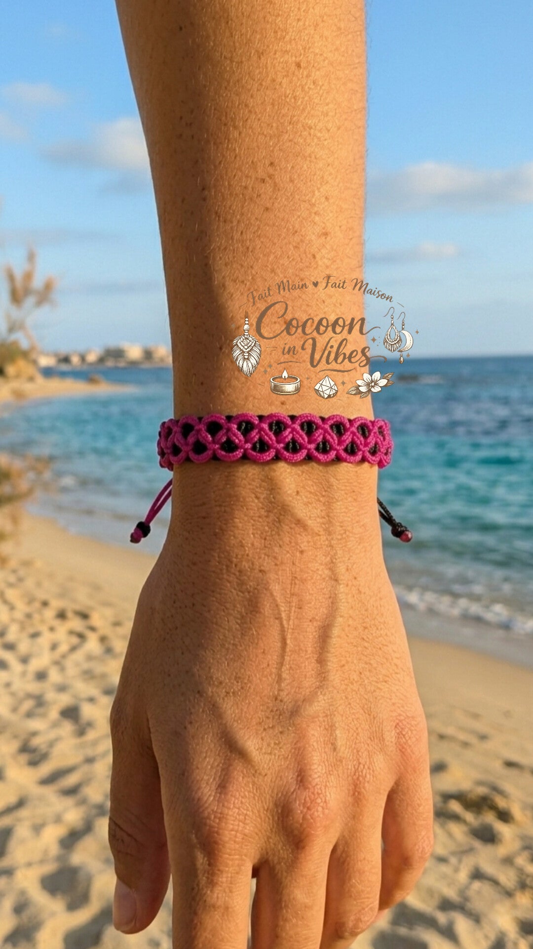 Collection Vague Entrelacée : Ras-de-cou, Bracelet & Chevillère