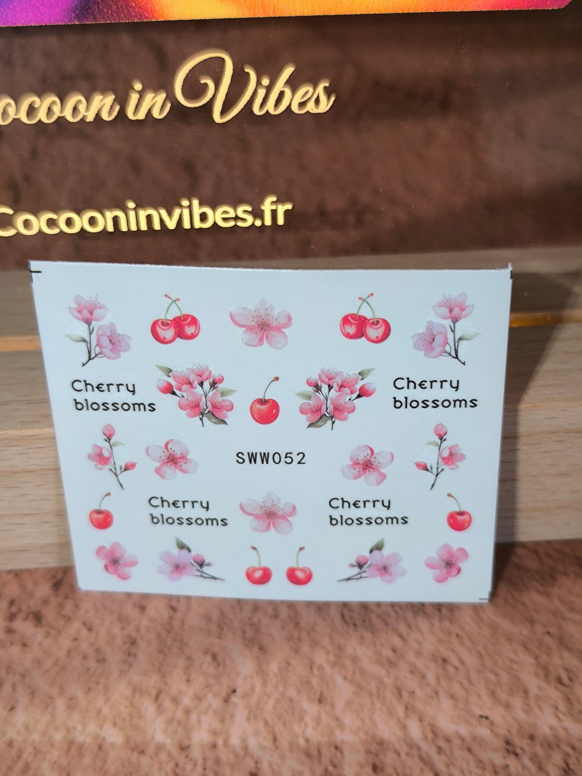 Stickers Ongles Fleurs & Cerises - Quand le printemps fleurit… jusque sur vos ongles