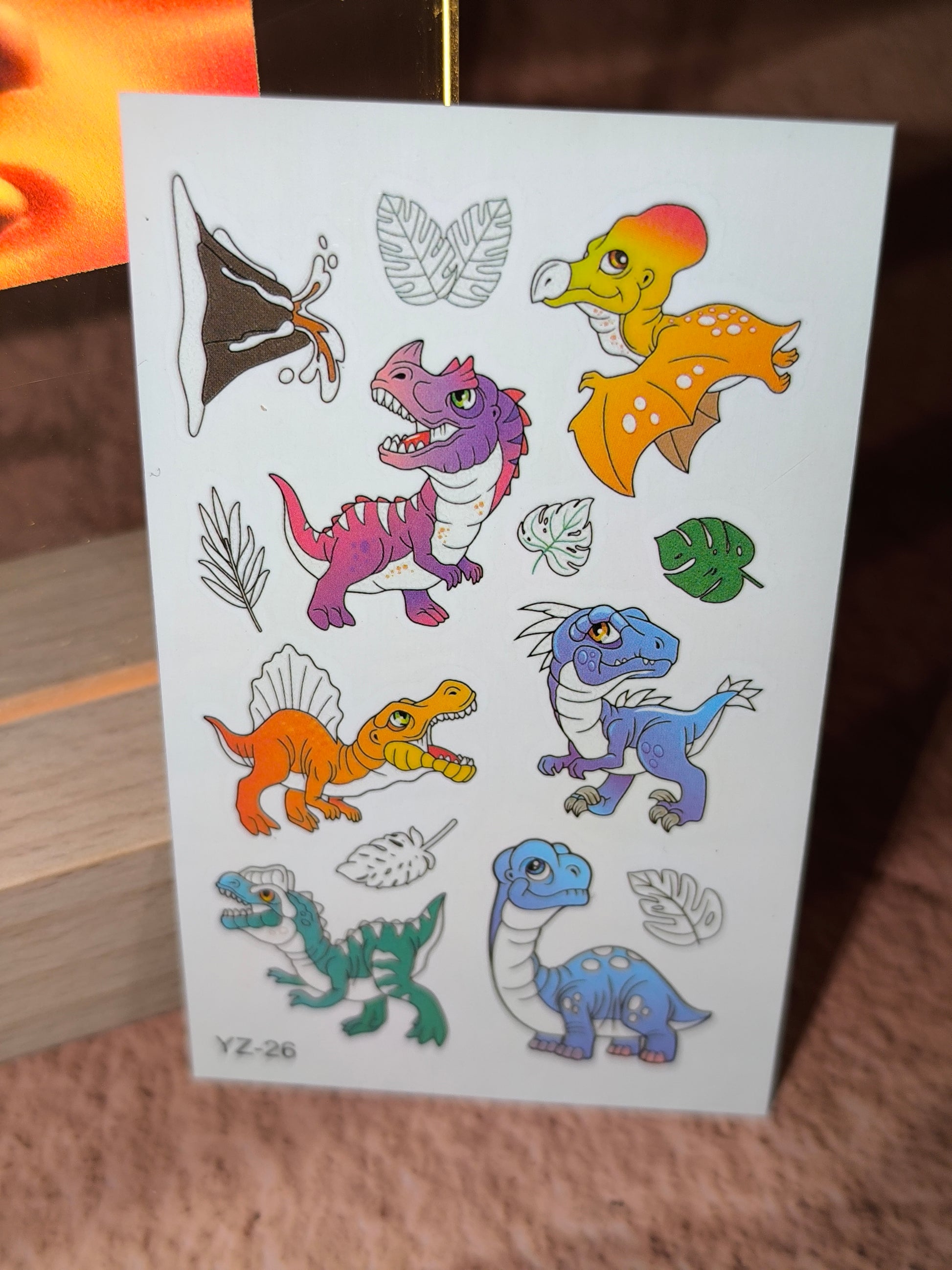 Tatouages Éphémères Enfants Phosphorescents – Petites Magies qui Brillent