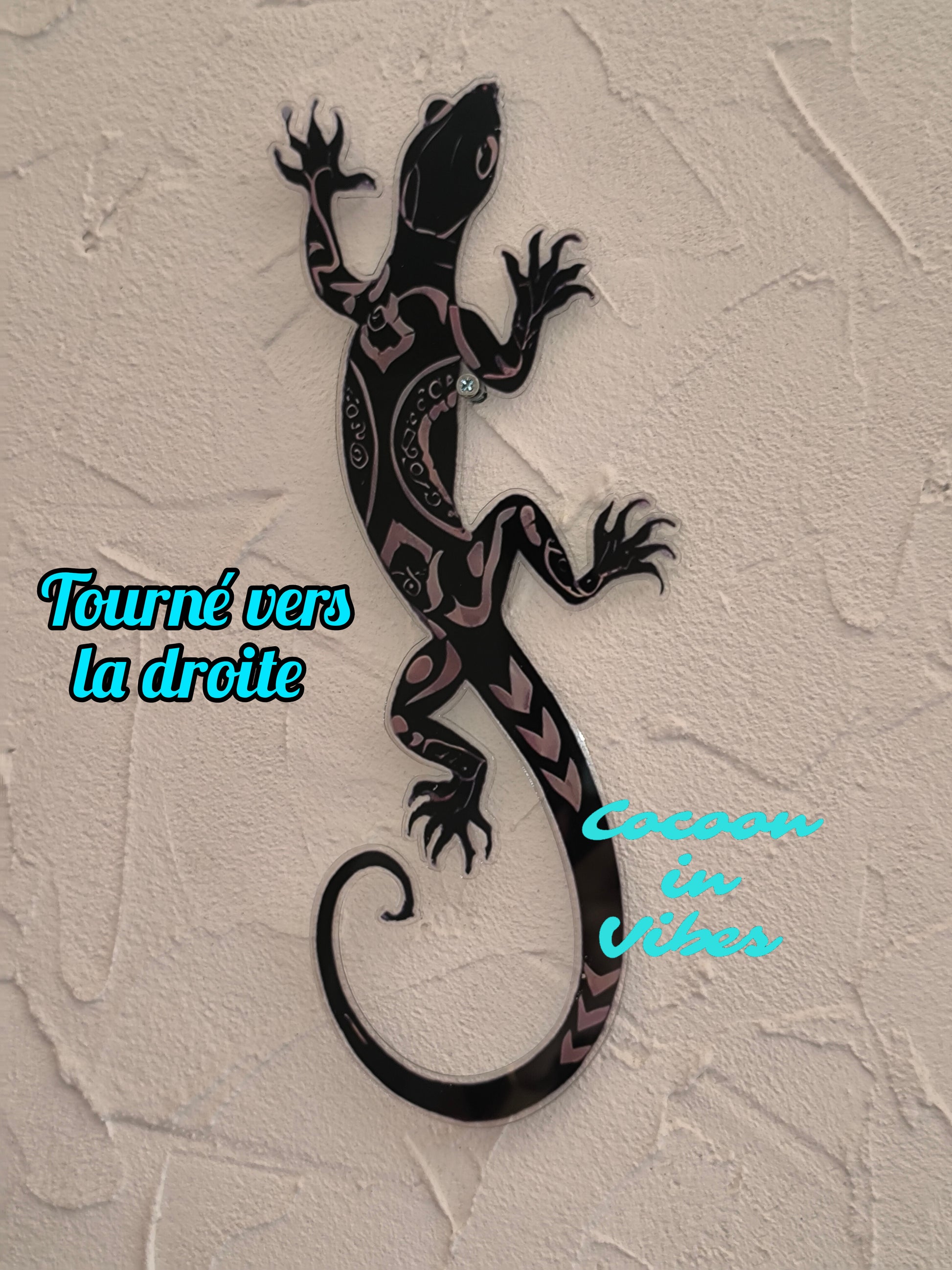 Décorations murales Salamandres Élégantes – L’Art du Mouvement