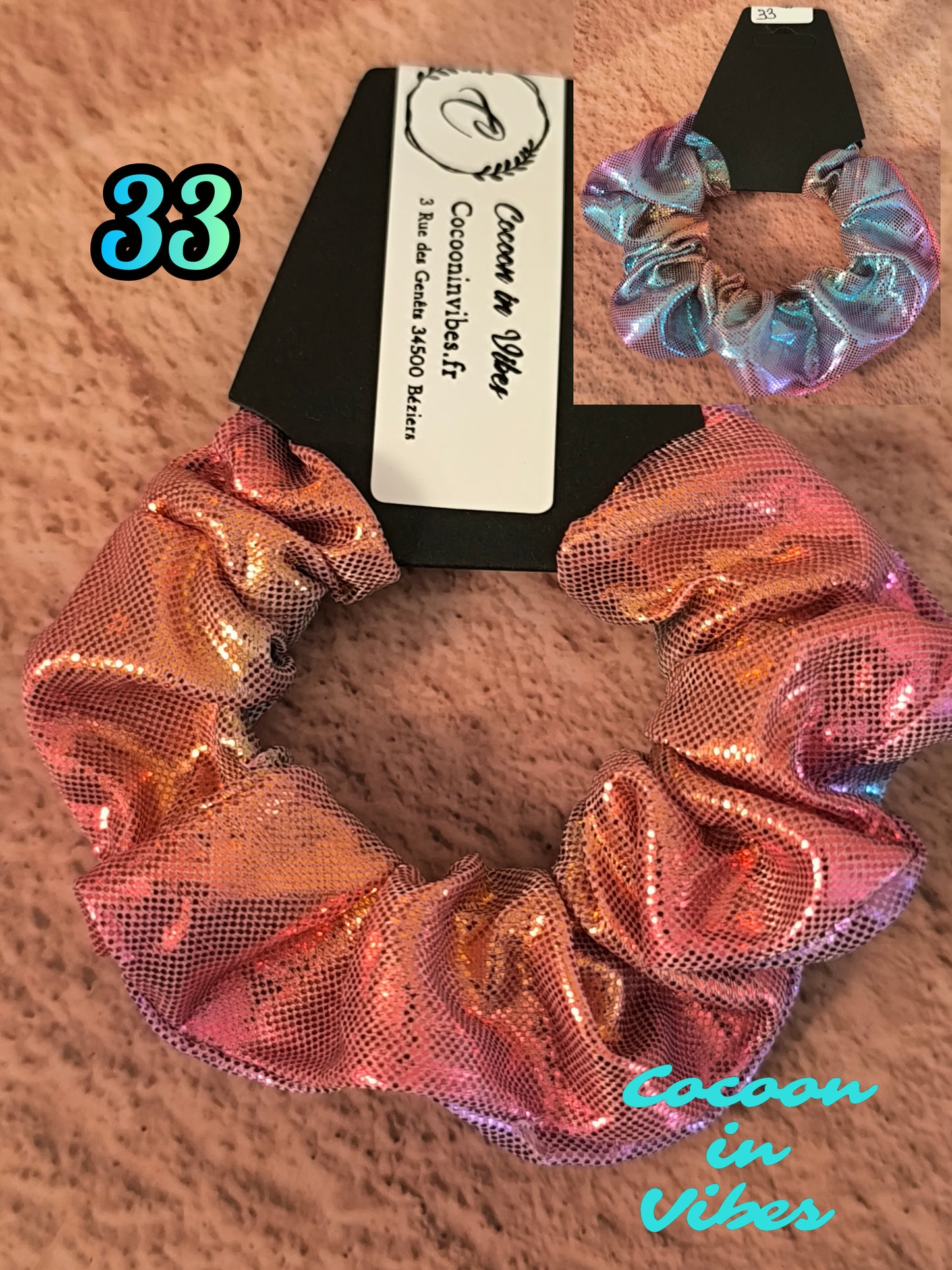 Chouchous Sirène Irisés Double Face 2 en 1